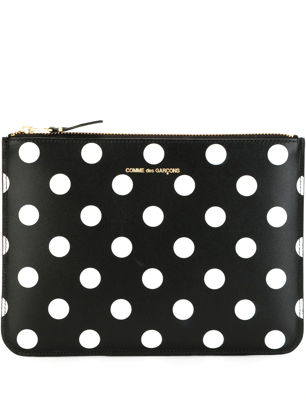 polka dot clutch - 1