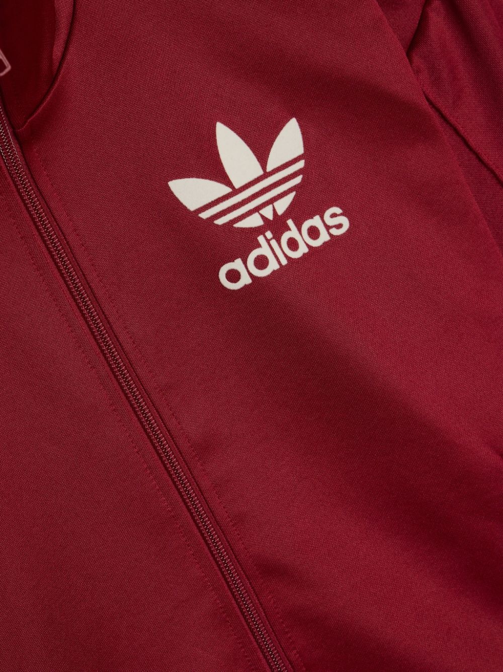 X Wales Bonner flocked-Trefoil logo track jacket - 4
