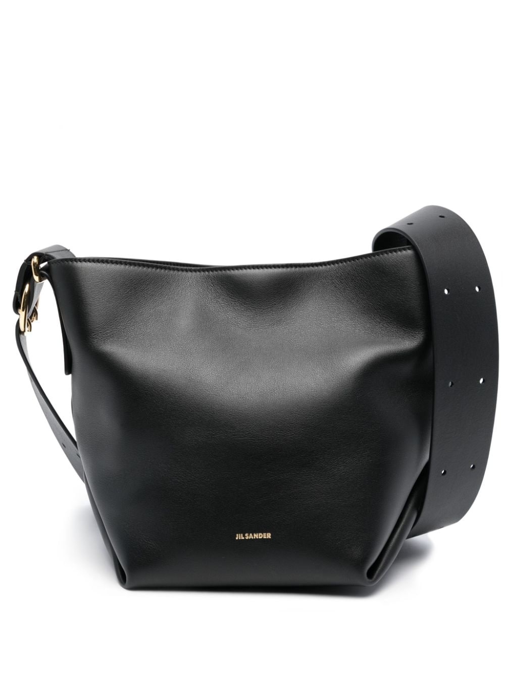 Cannolo leather shoulder bag - 1