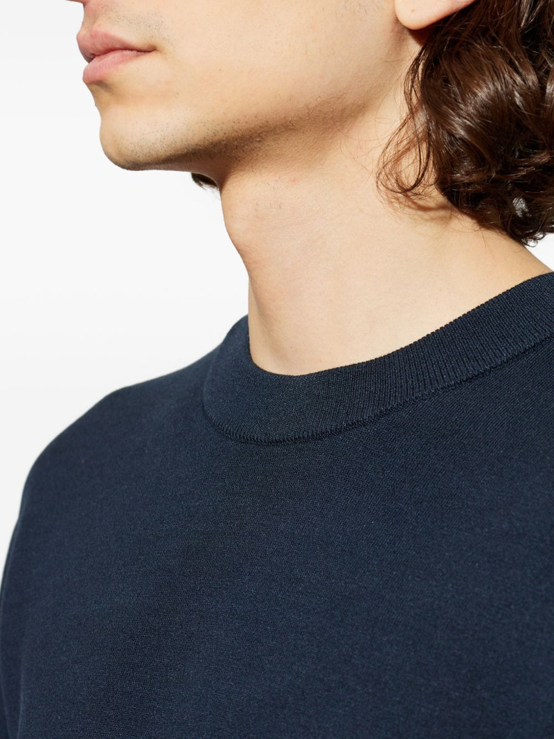 crewneck logo sweater 5