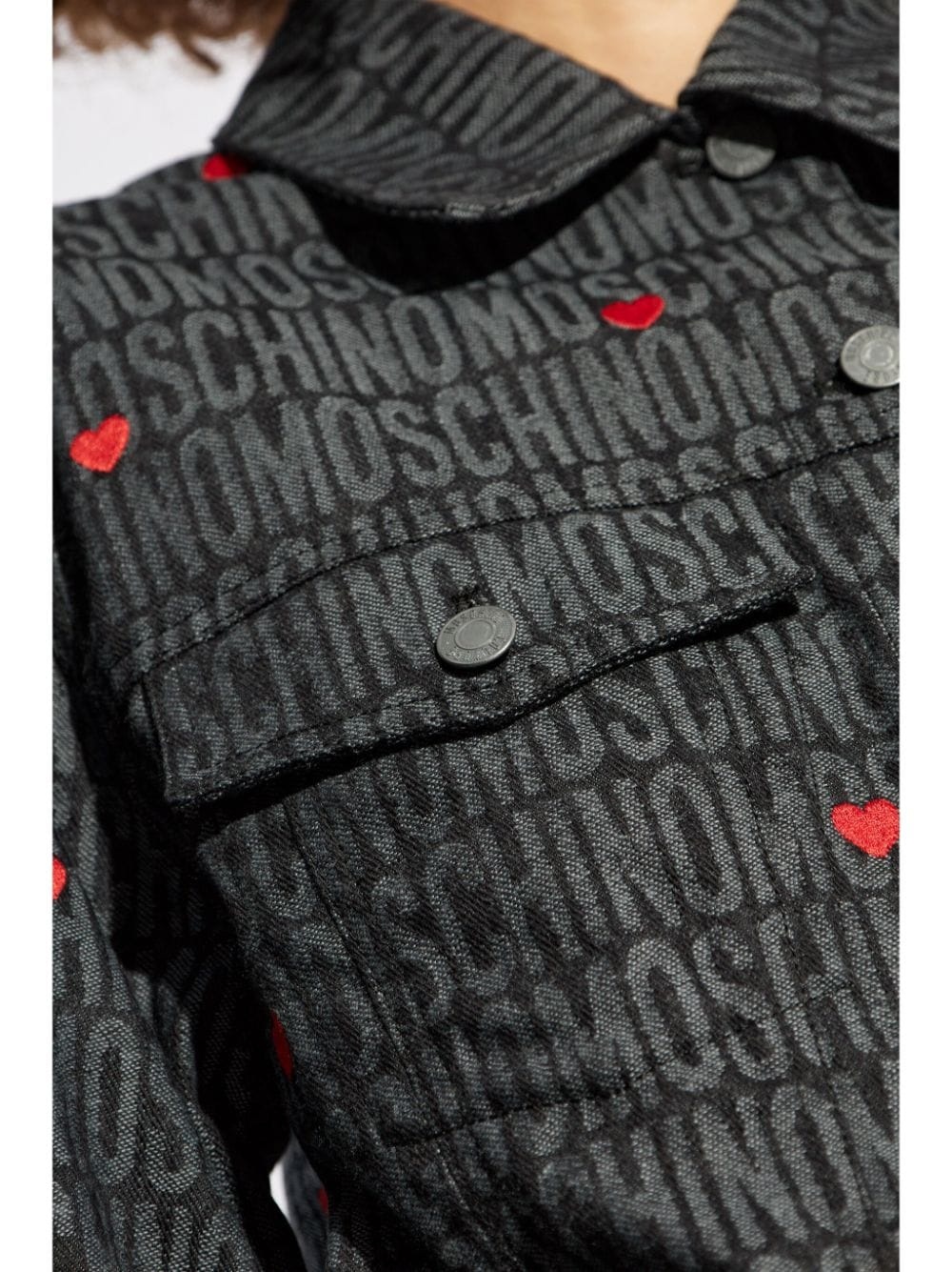 Jacquard-logo jacket - 5
