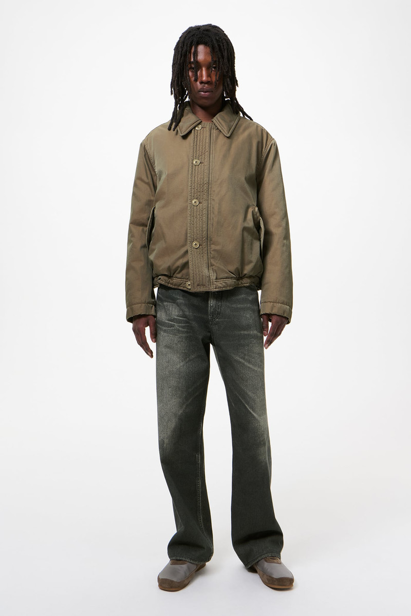 Our Legacy Auto Jacket Taupe Smoke Twinshade Twill outlook
