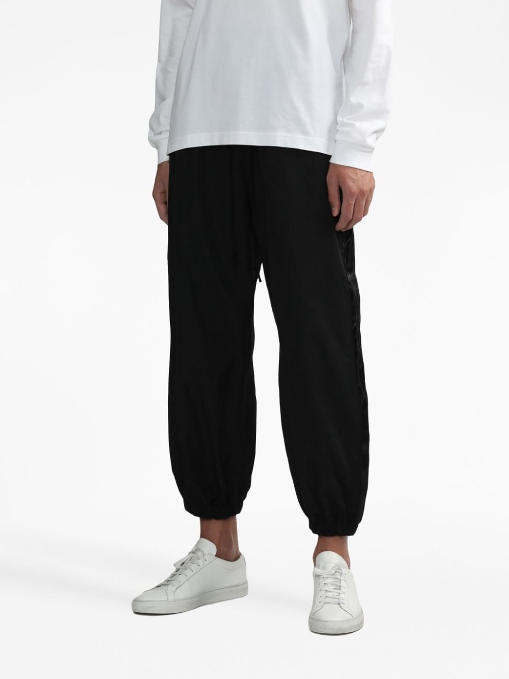 panelled tapered trousers - 3