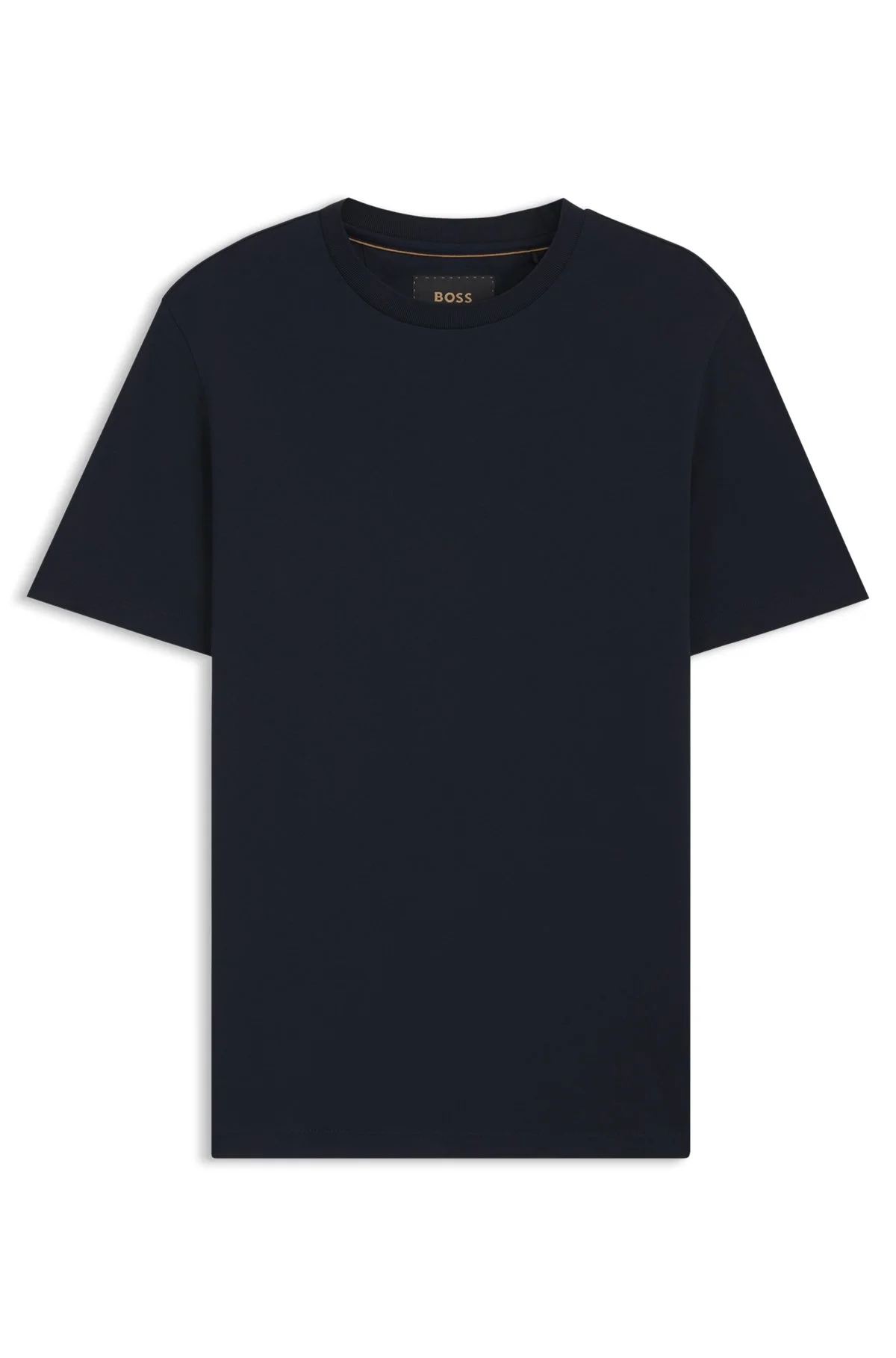 REGULAR-FIT T-SHIRT IN MERCERIZED COTTON - 1