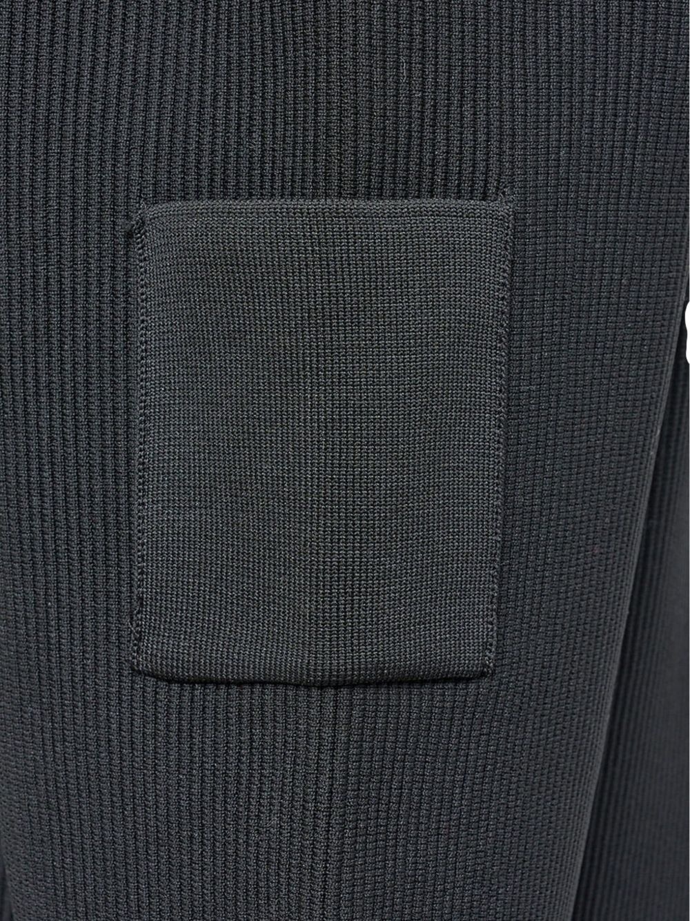 mock neck ribbed jacket - 3