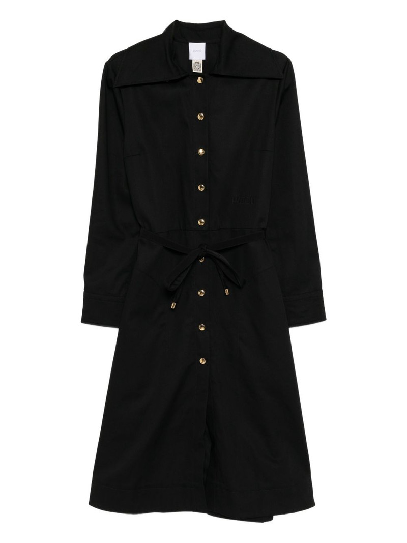 belted midi dress 1