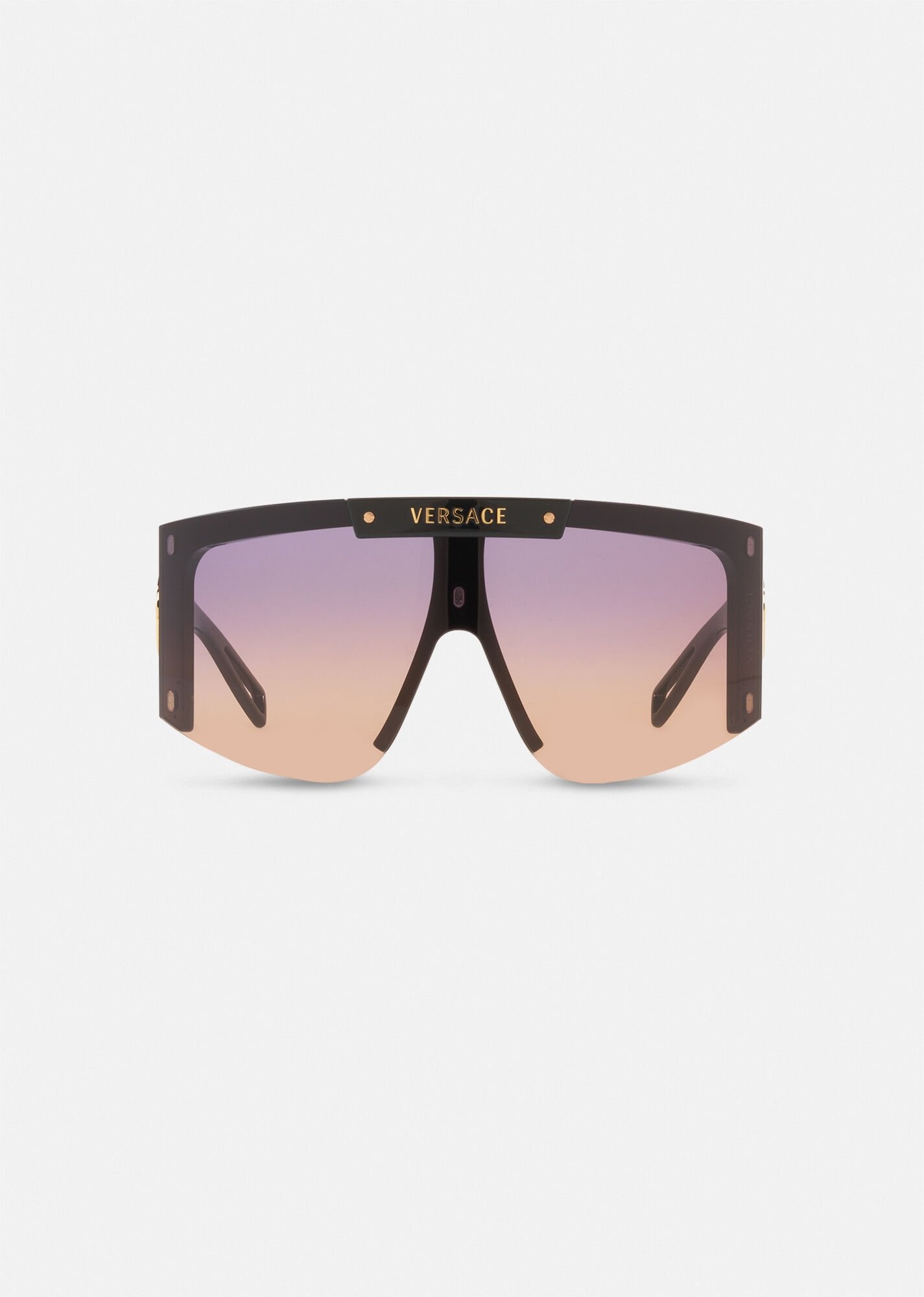 Medusa Icon Shield Sunglasses - 6