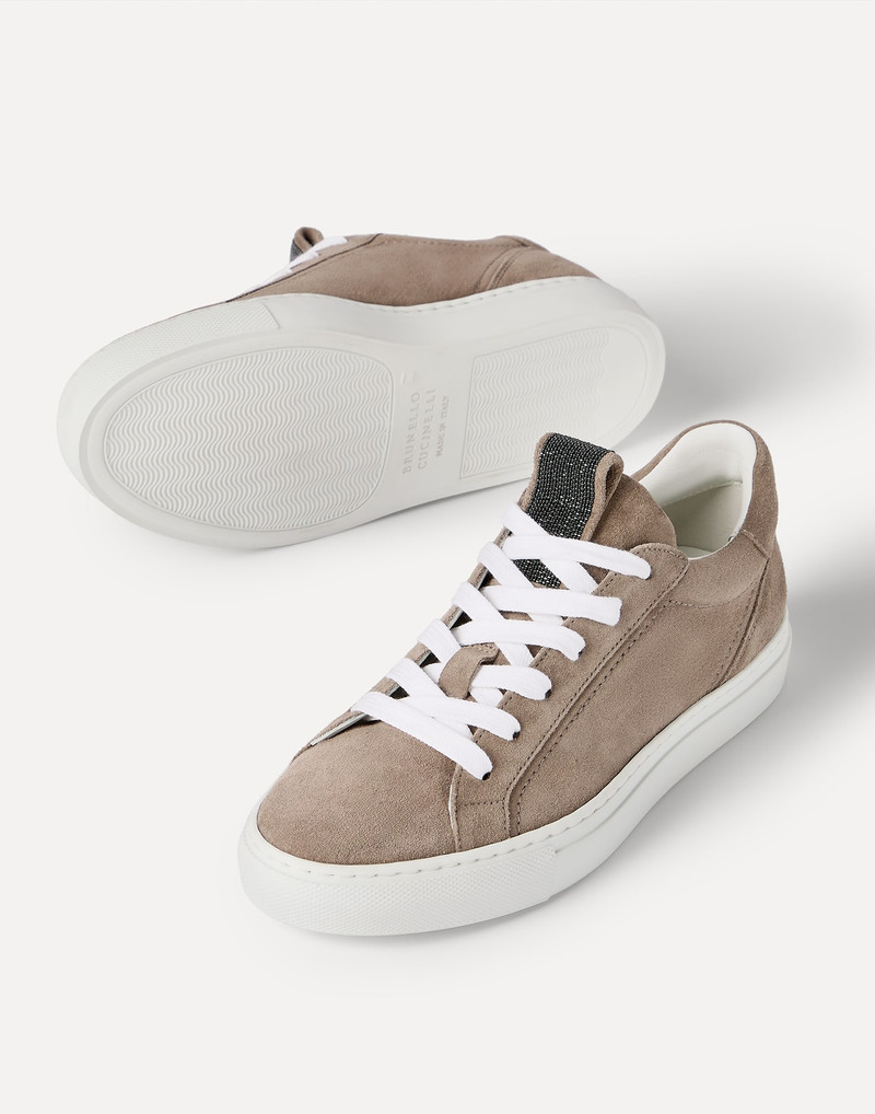 Suede snealers with precious loop 4