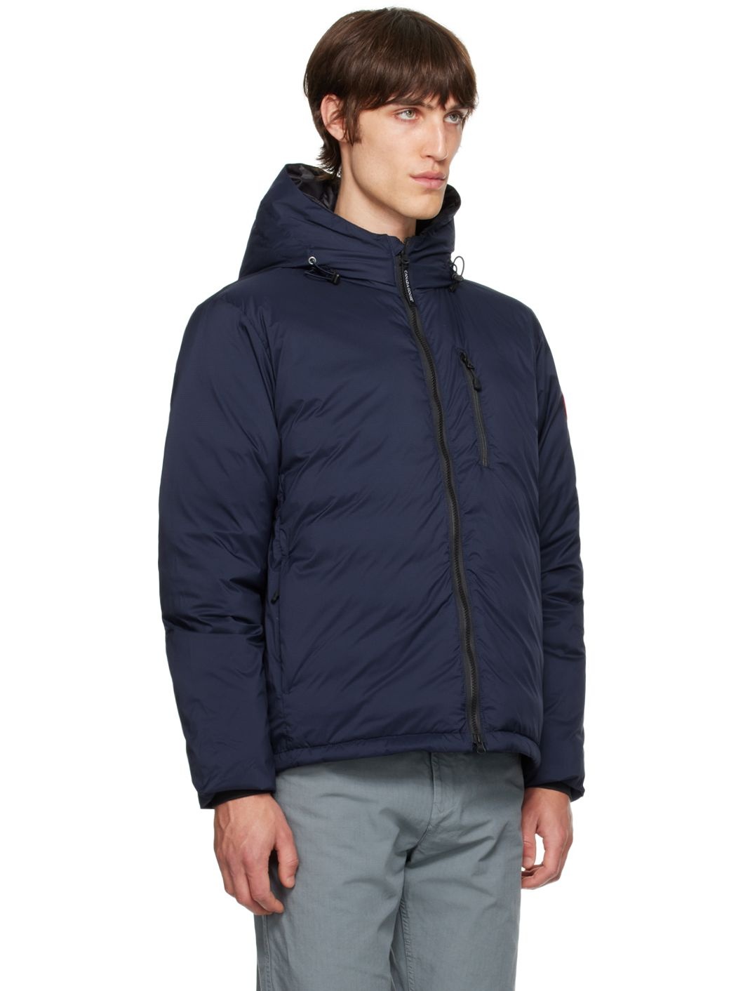 Navy Lodge Down Jacket - 2