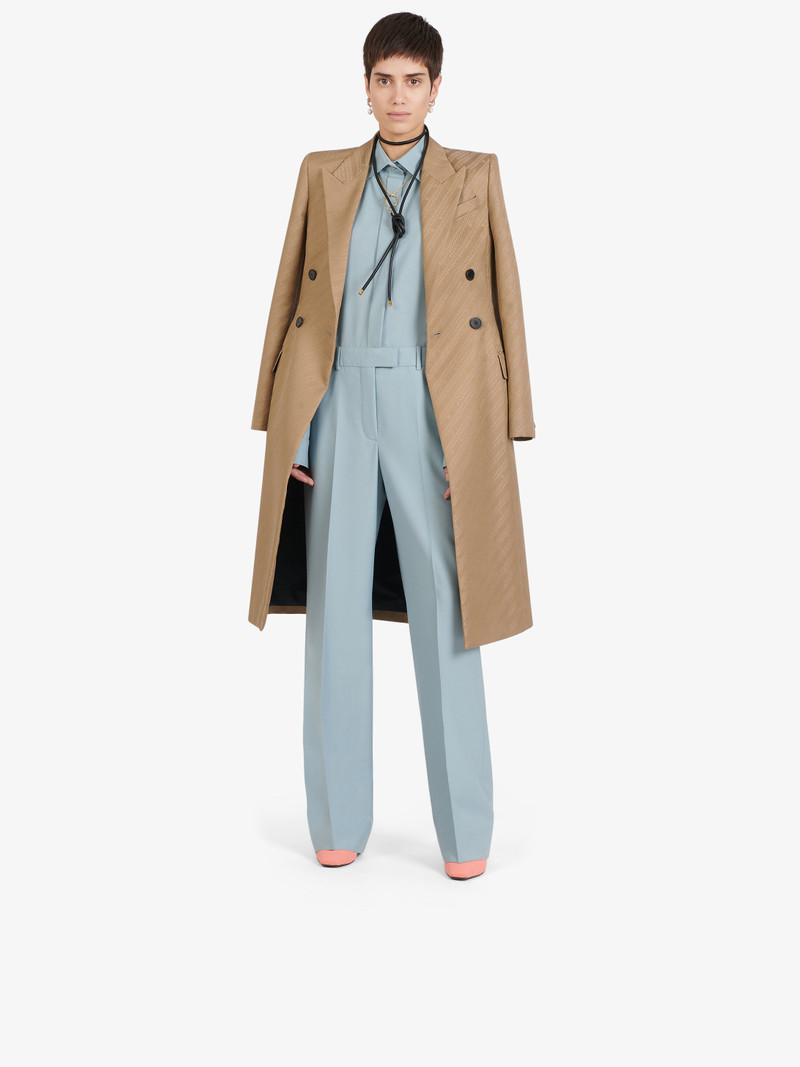 Givenchy GIVENCHY Chain coat in jacquard outlook