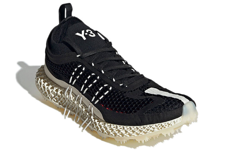 adidas Y-3 Runner 4D 'Core Black White' GX1091 - 3