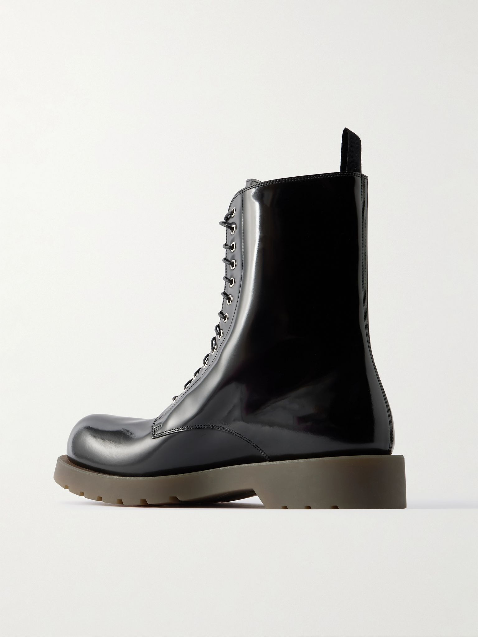 Leather Boots Black - 4