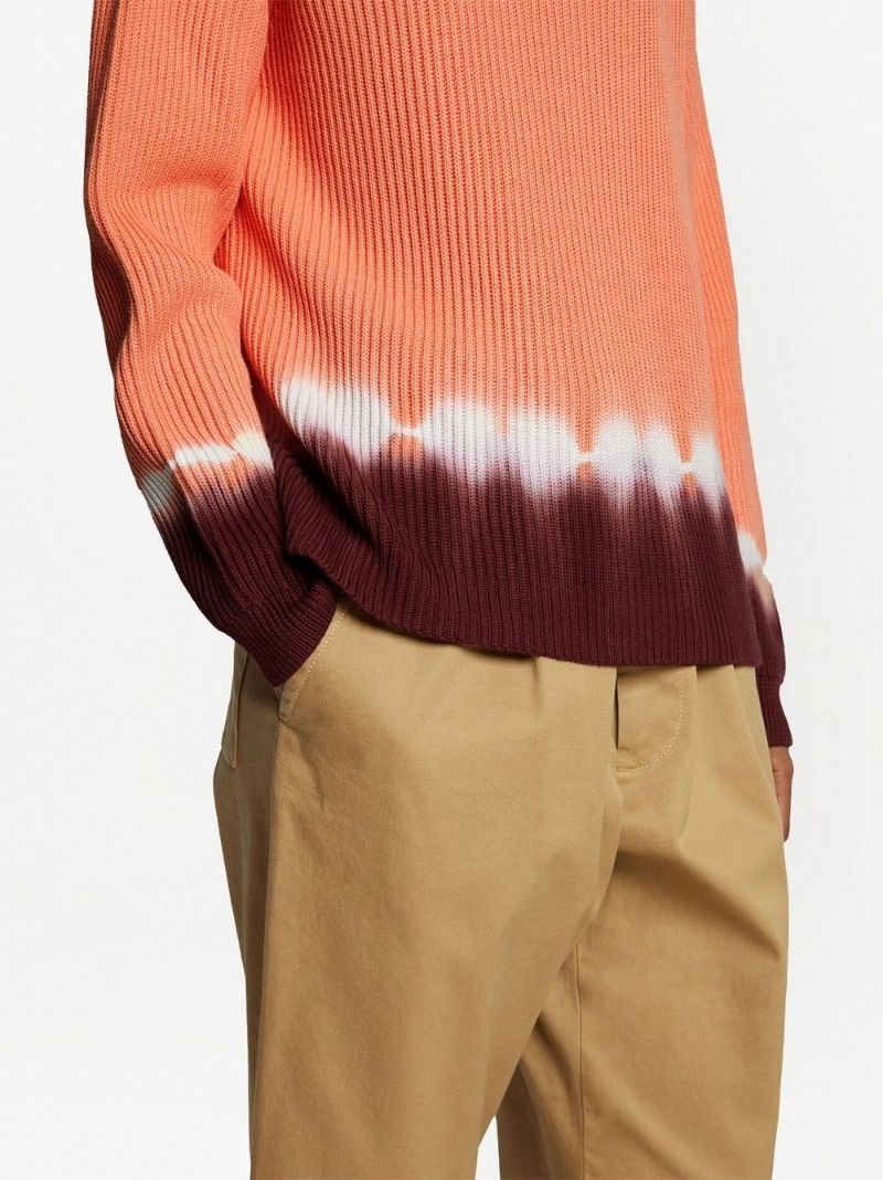 dip-dye knitted jumper - 6