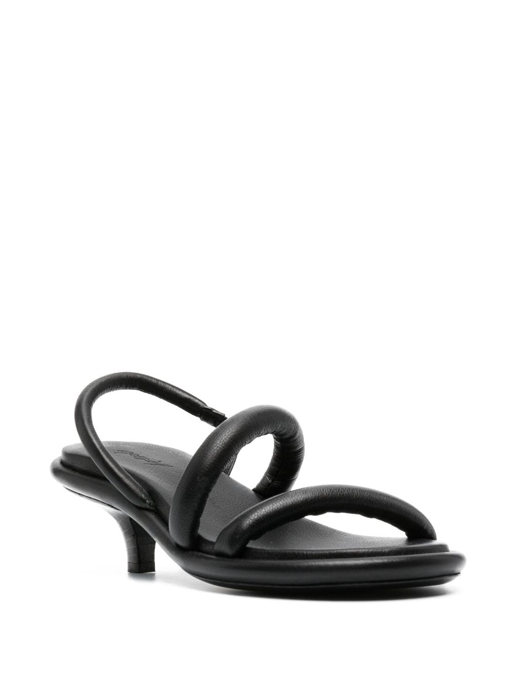 80mm slingback leather sandals - 2