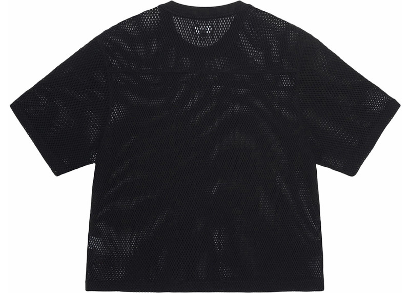 Stüssy Stussy Mesh Jersey Crew Black outlook
