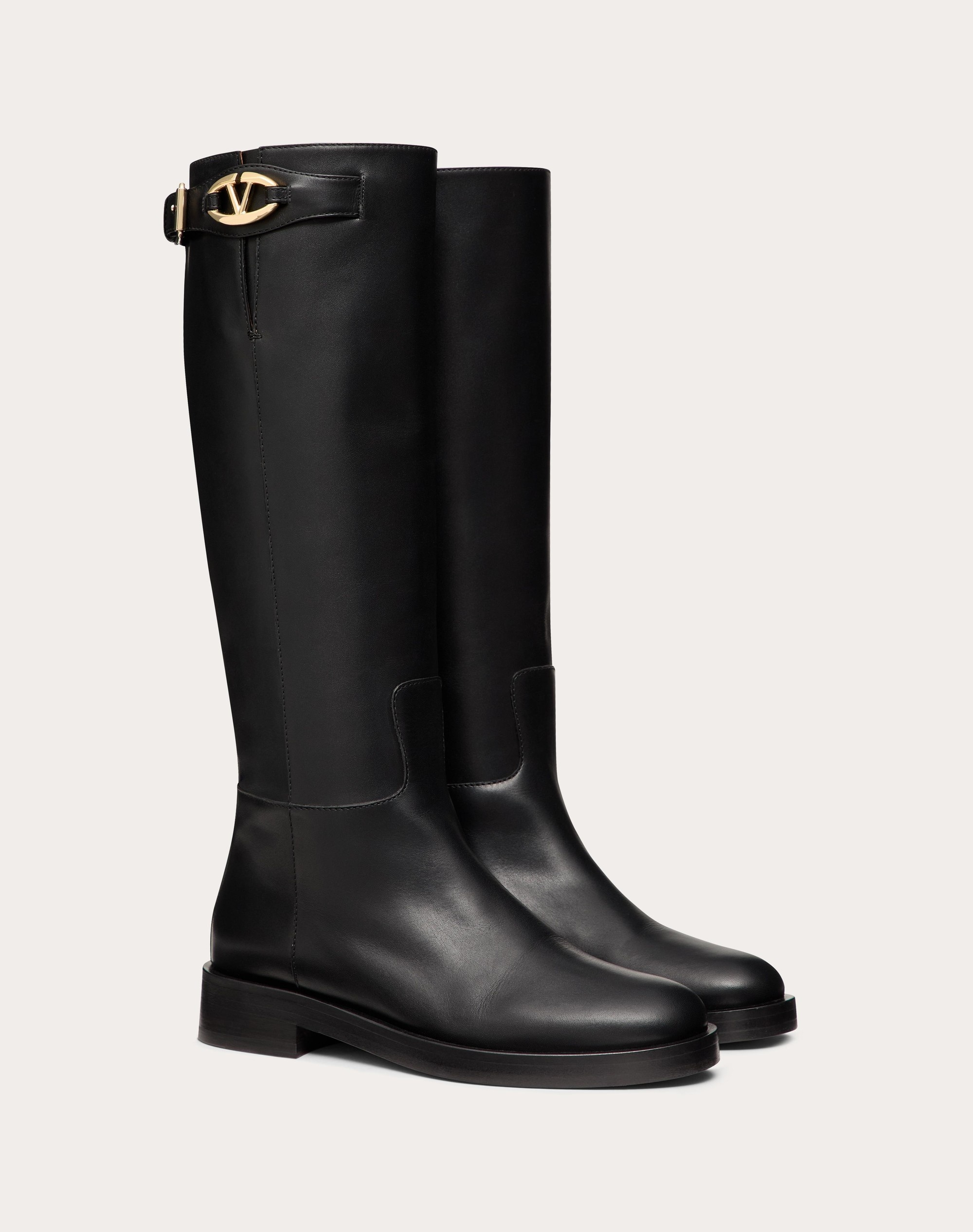 VLOGO THE BOLD EDITION BOOT IN CALFSKIN 30MM - 2