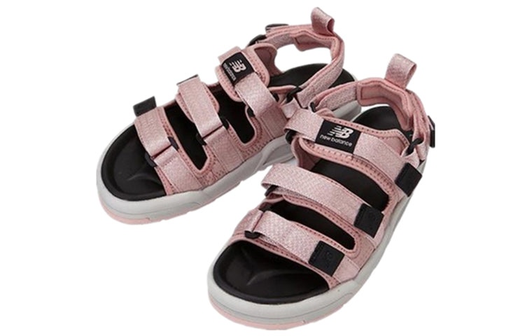 (WMNS) New Balance Velcro Pink Sandals SD3205QM - 3