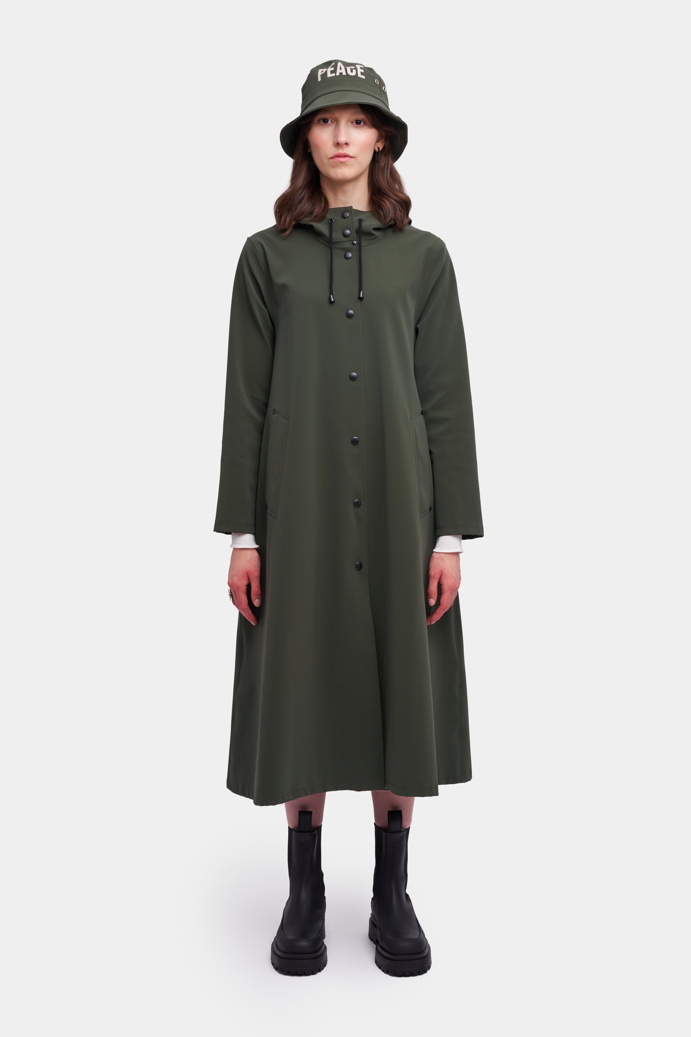 Mosebacke Long Suede Dark Green - 2