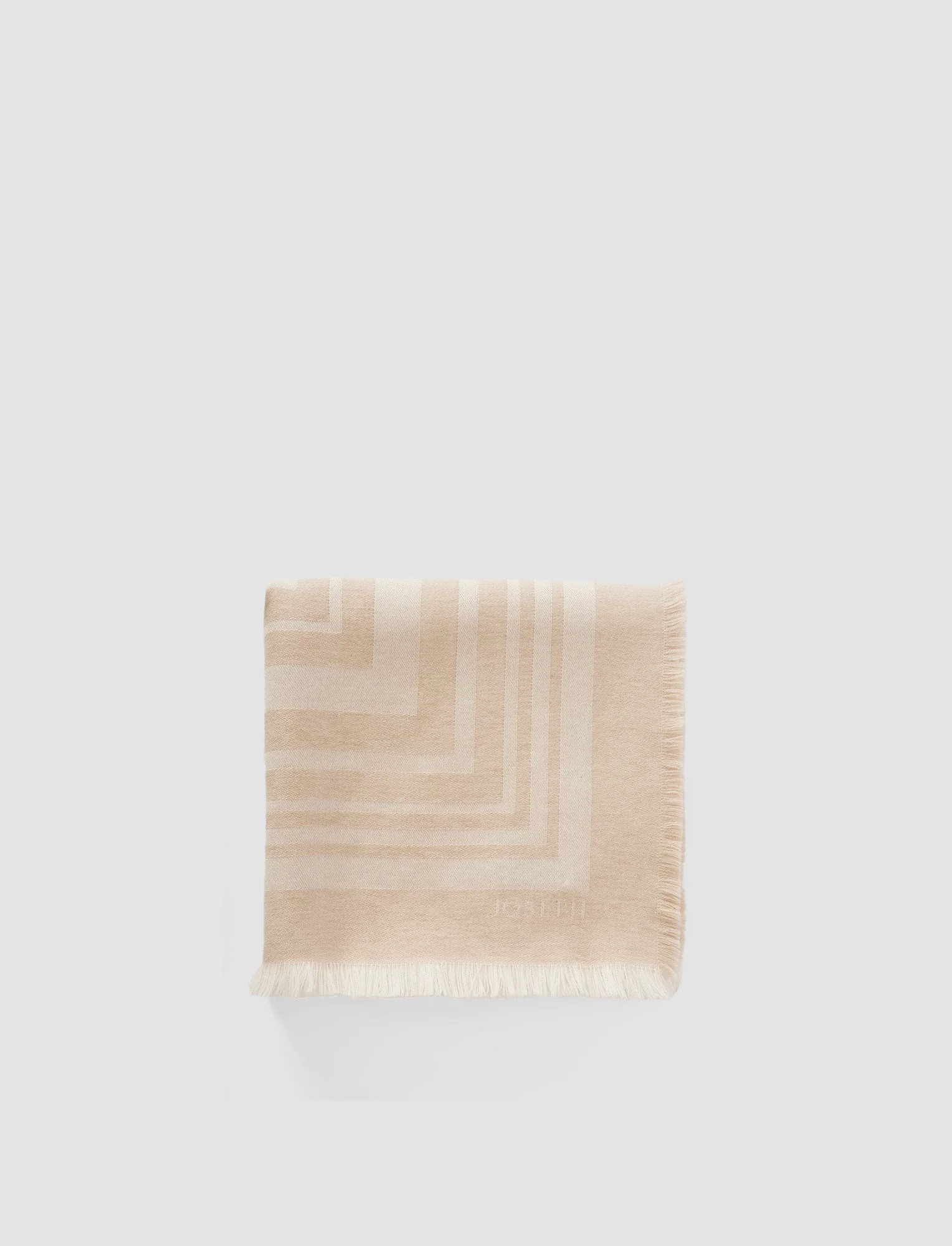 Neoma Wool Jacquard Scarf - 1
