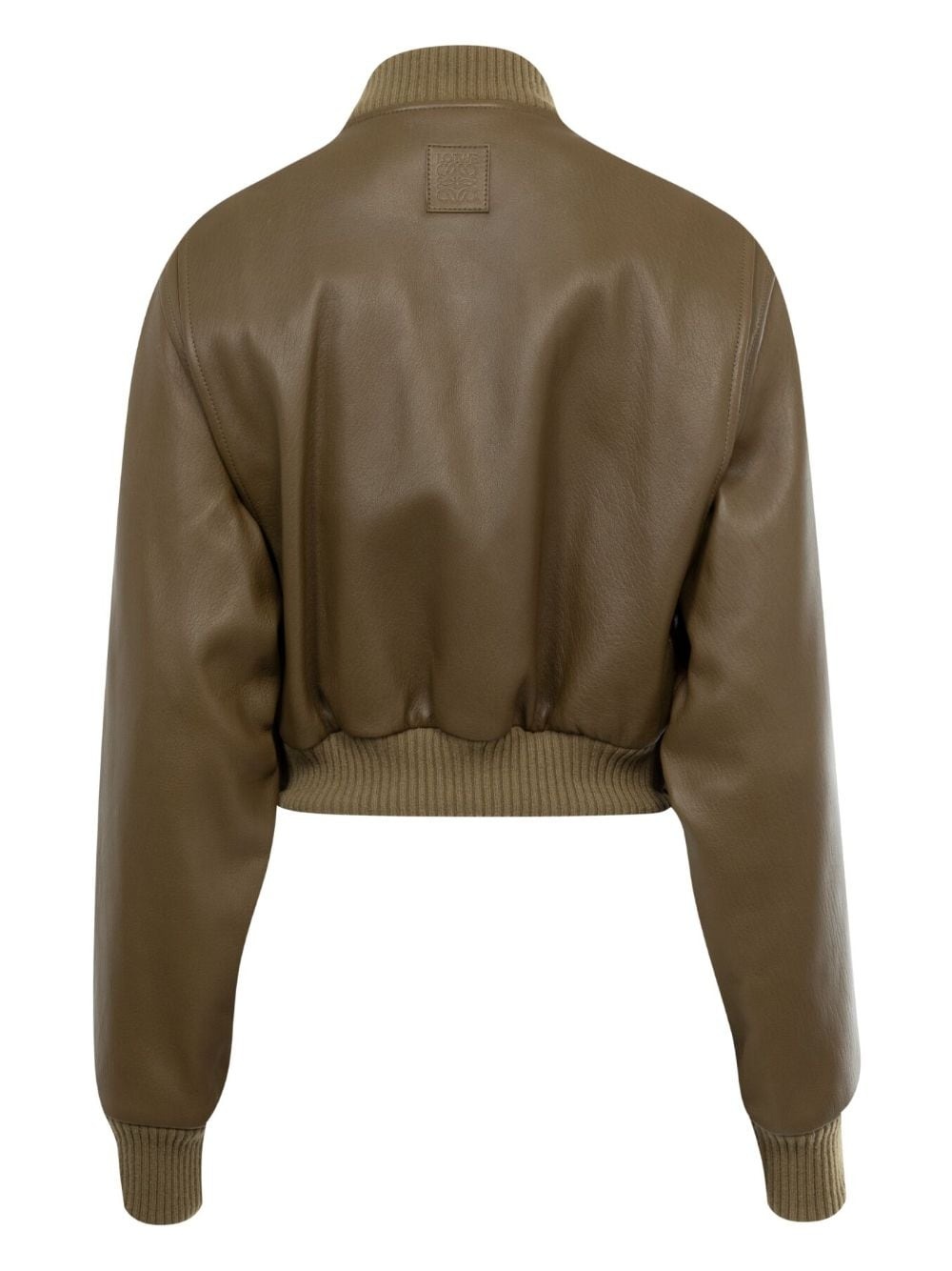 leather bomber jacket - 2