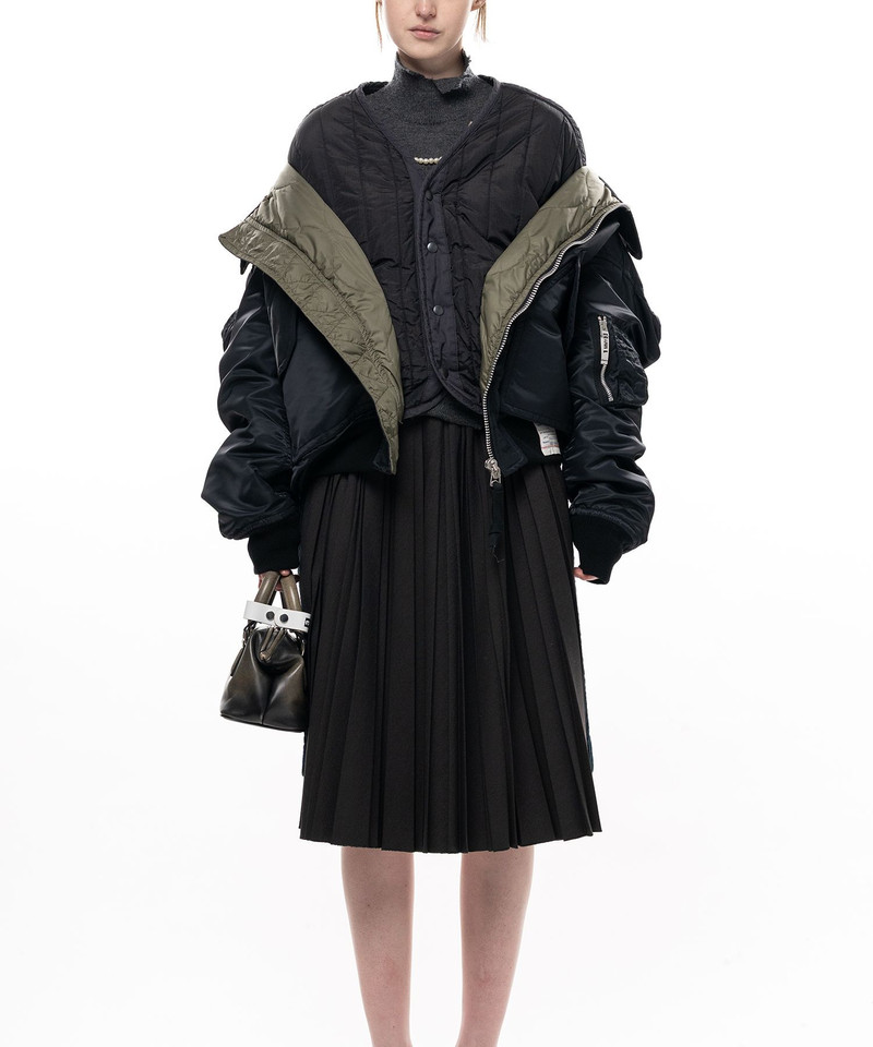 Shifted Layer Flight Jacket 3