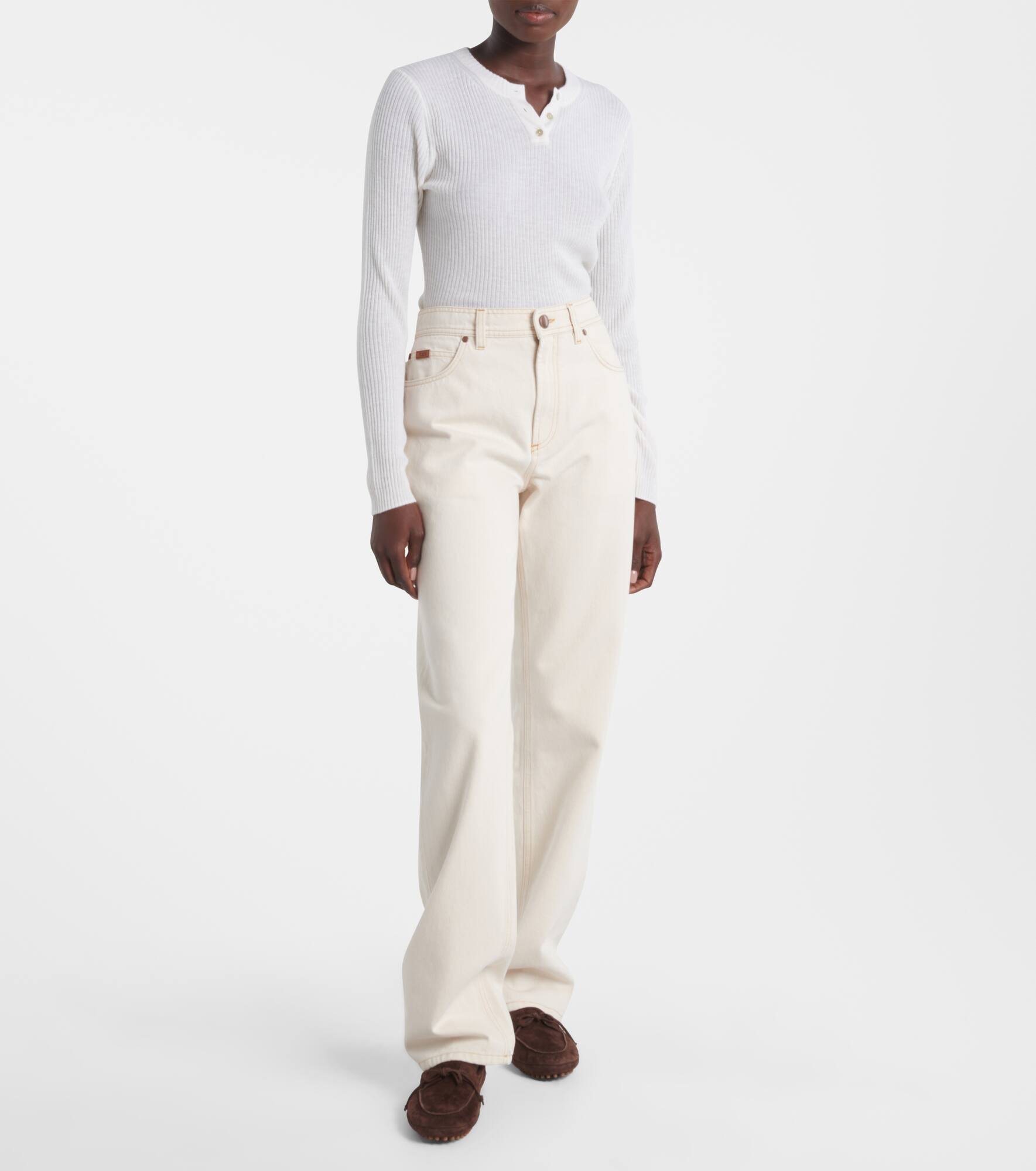 High-rise straight jeans - 6
