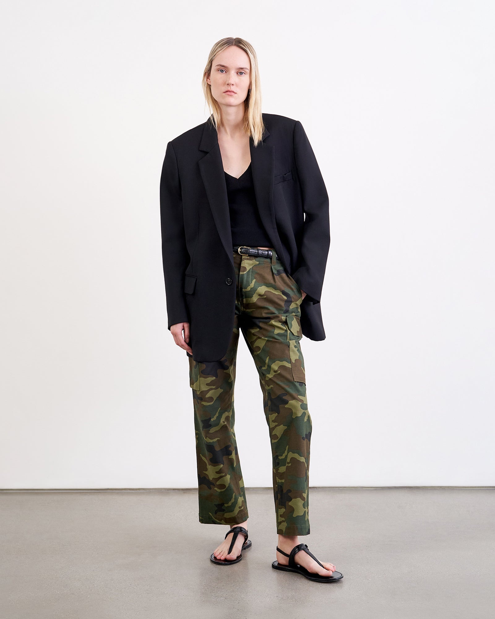 CAMOUFLAGE YANNIC CARGO PANT - 6