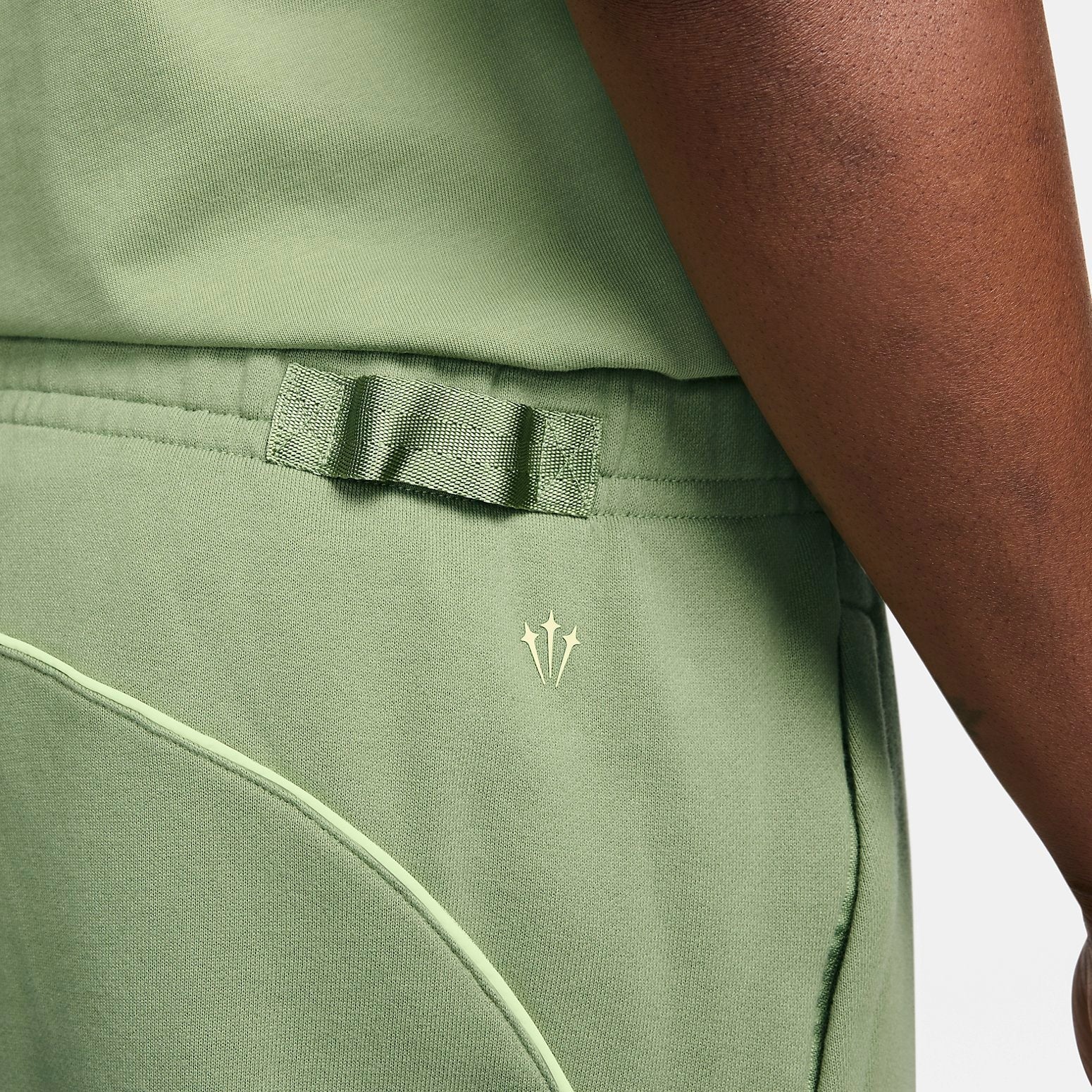 Nike x NOCTA Drake Fleece Trousers 'Oil Green' FN7662-386 - 4