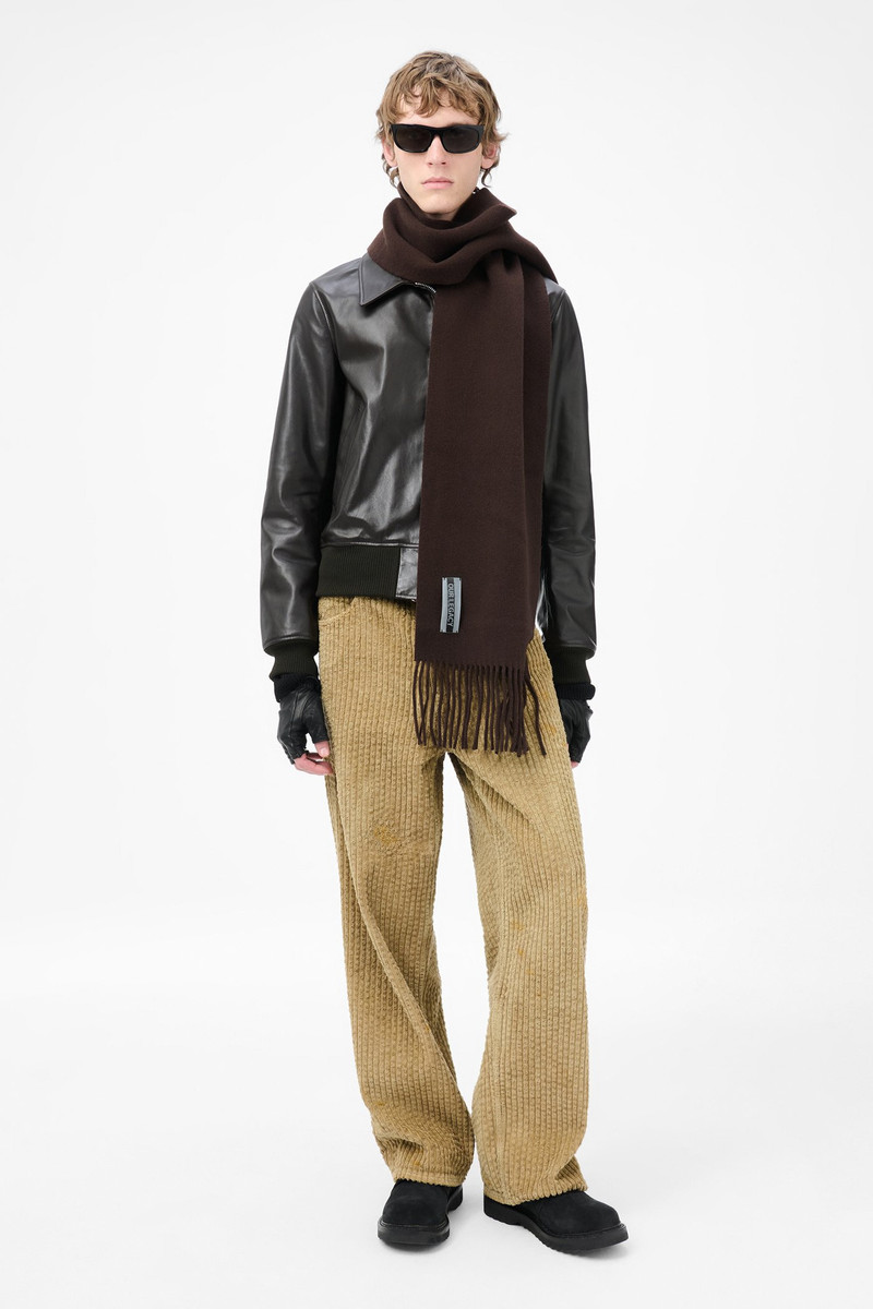 Our Legacy Estate Scarf Espresso Double Wool 3