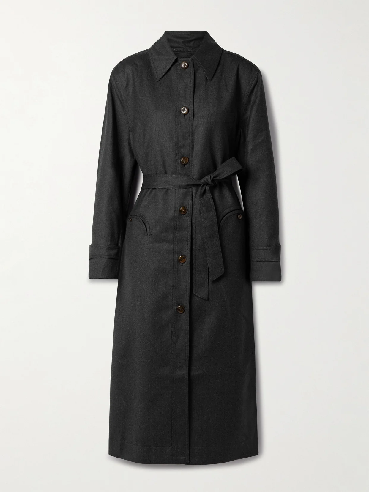 Astoria Basoto Wool Trench Coat - 1