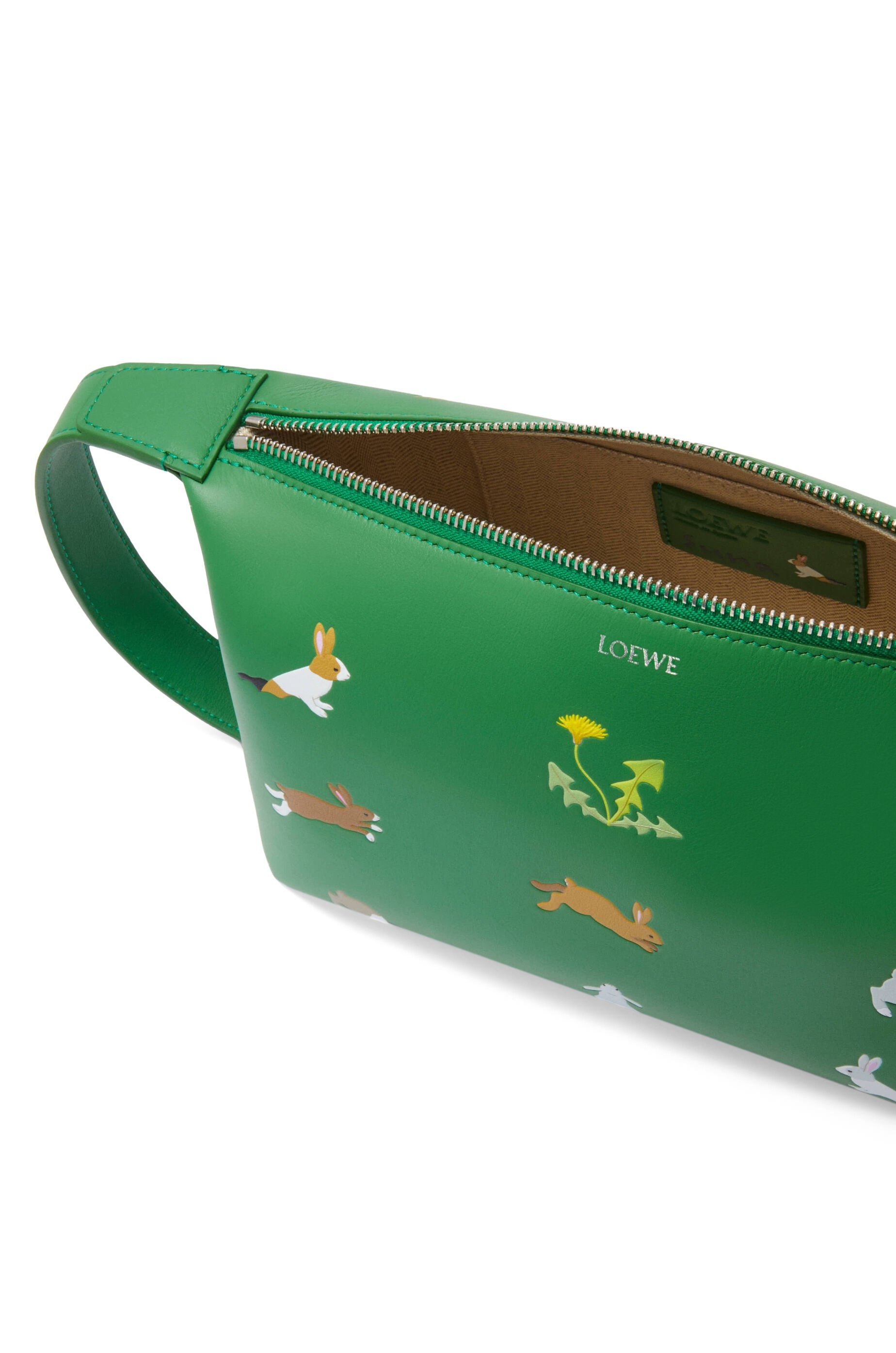 Bunny wash bag in nappa calfskin - 5