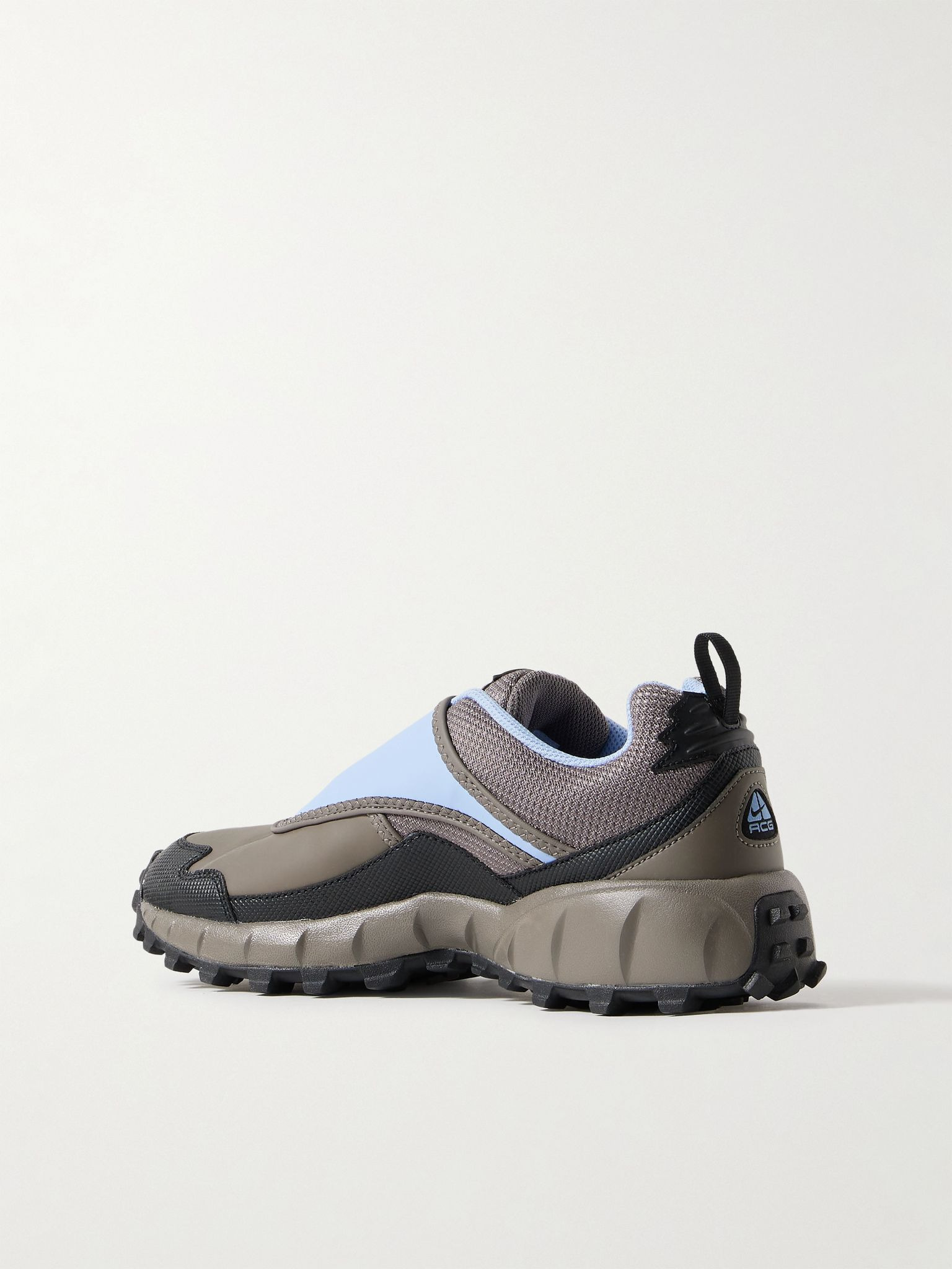 ACG Phassad Mesh and Rubber Sneakers Gray - 4
