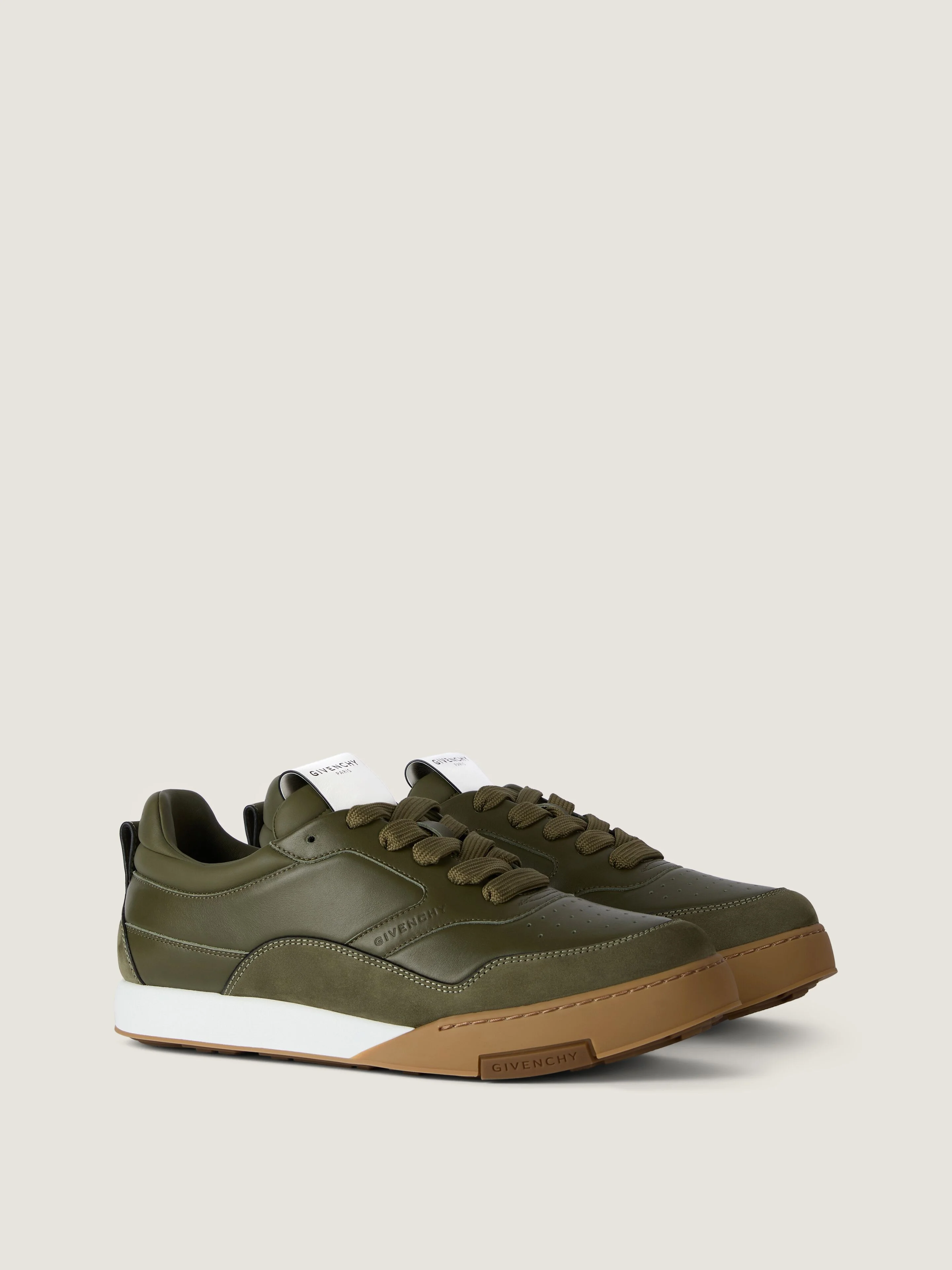 GIVENCHY YARD SNEAKERS IN LEATHER - 1