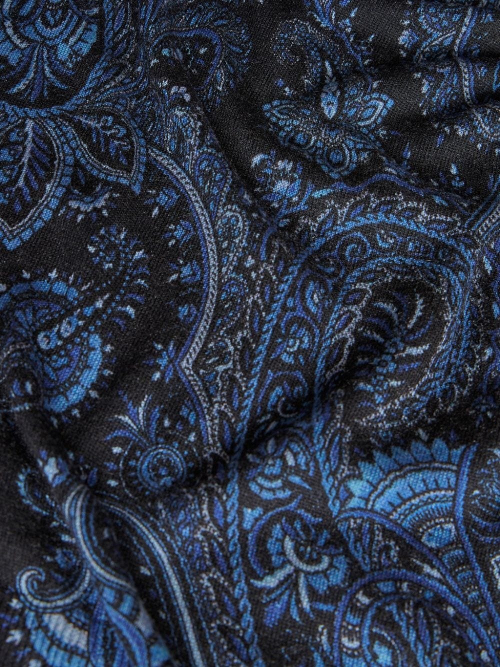 paisley-pattern crew-neck jumper - 6