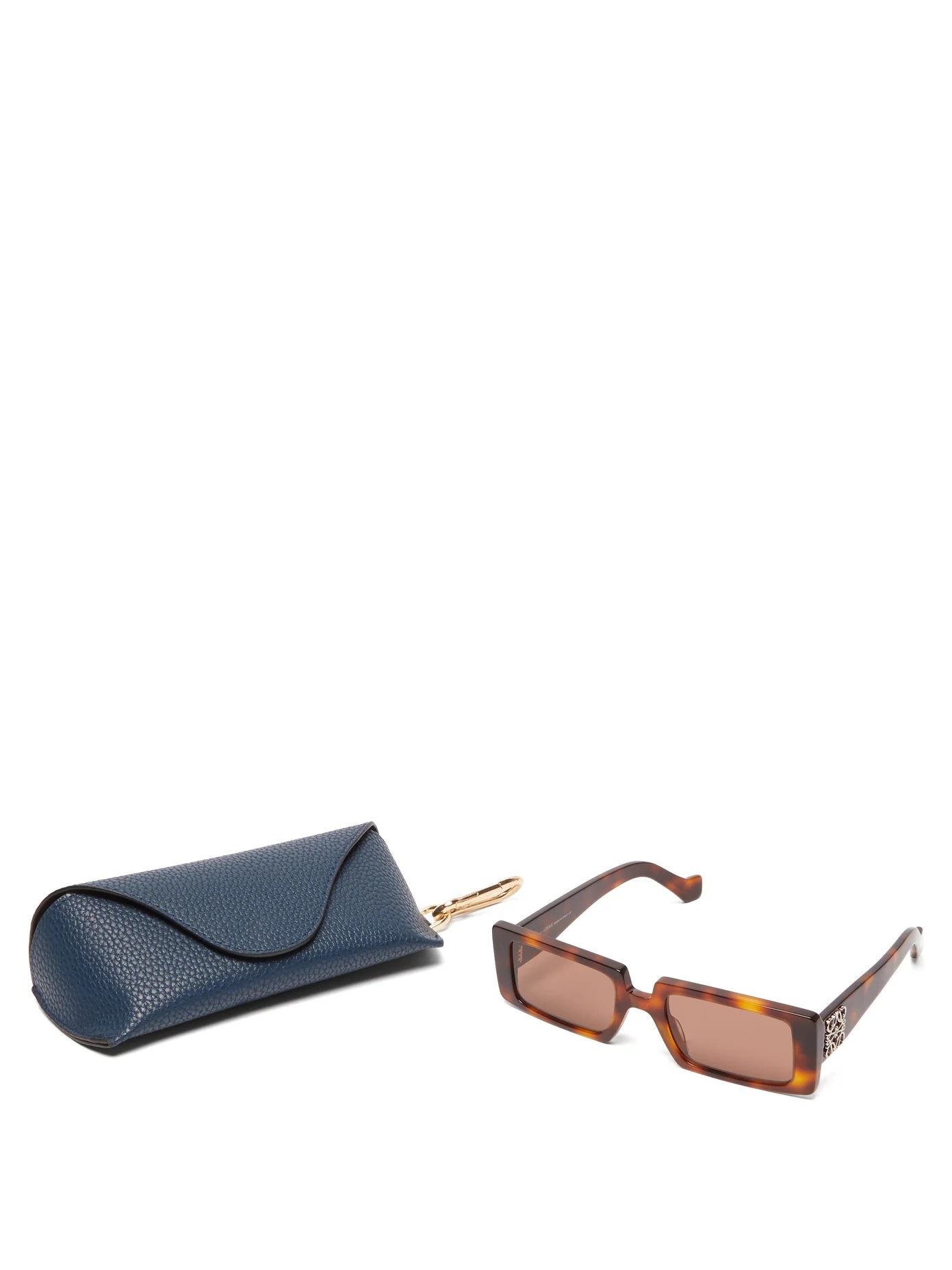 Square tortoiseshell-acetate sunglasses - 5