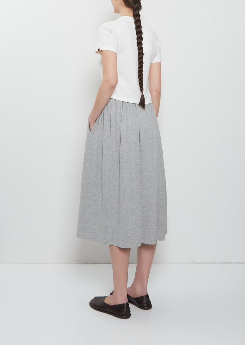 extreme cashmere n°267 Tina Cotton Cashmere Top — Snow outlook
