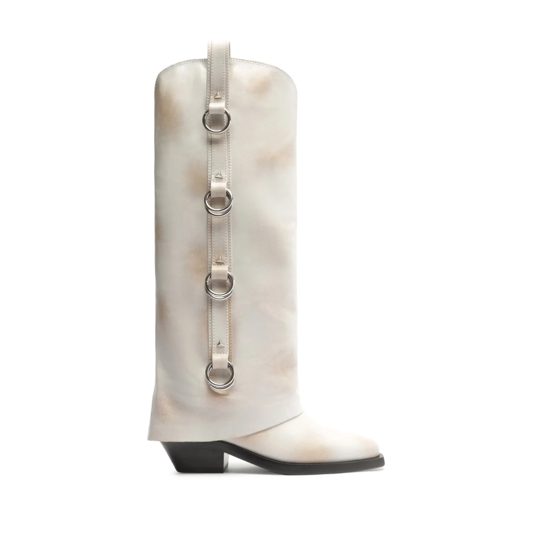 Zachy Up Cloak Leather Boot - 1