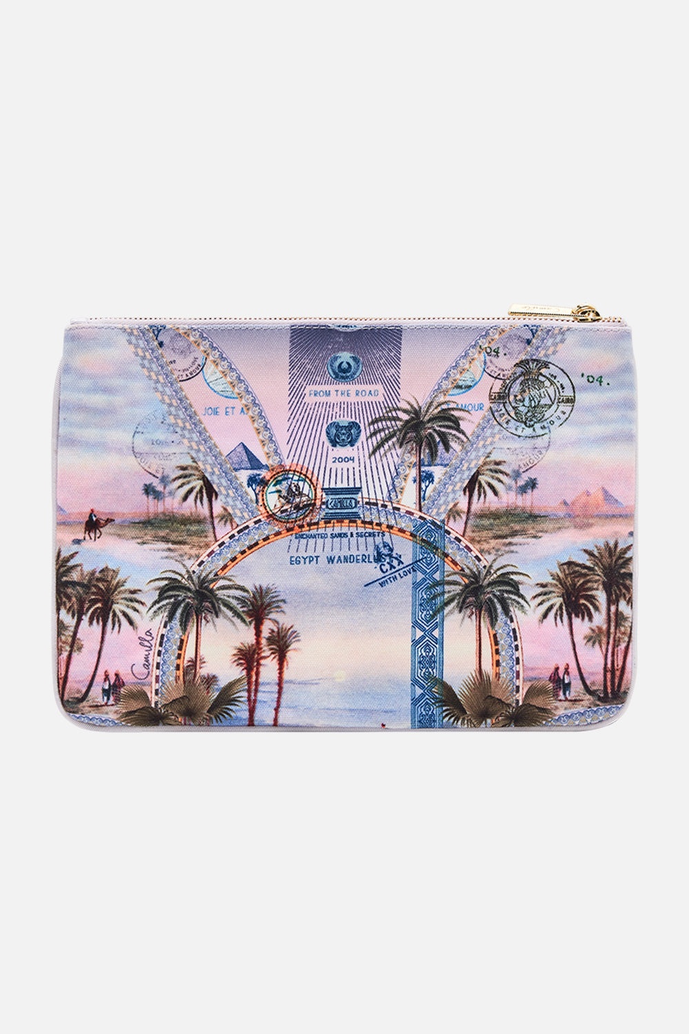SMALL CANVAS CLUTCH - 3