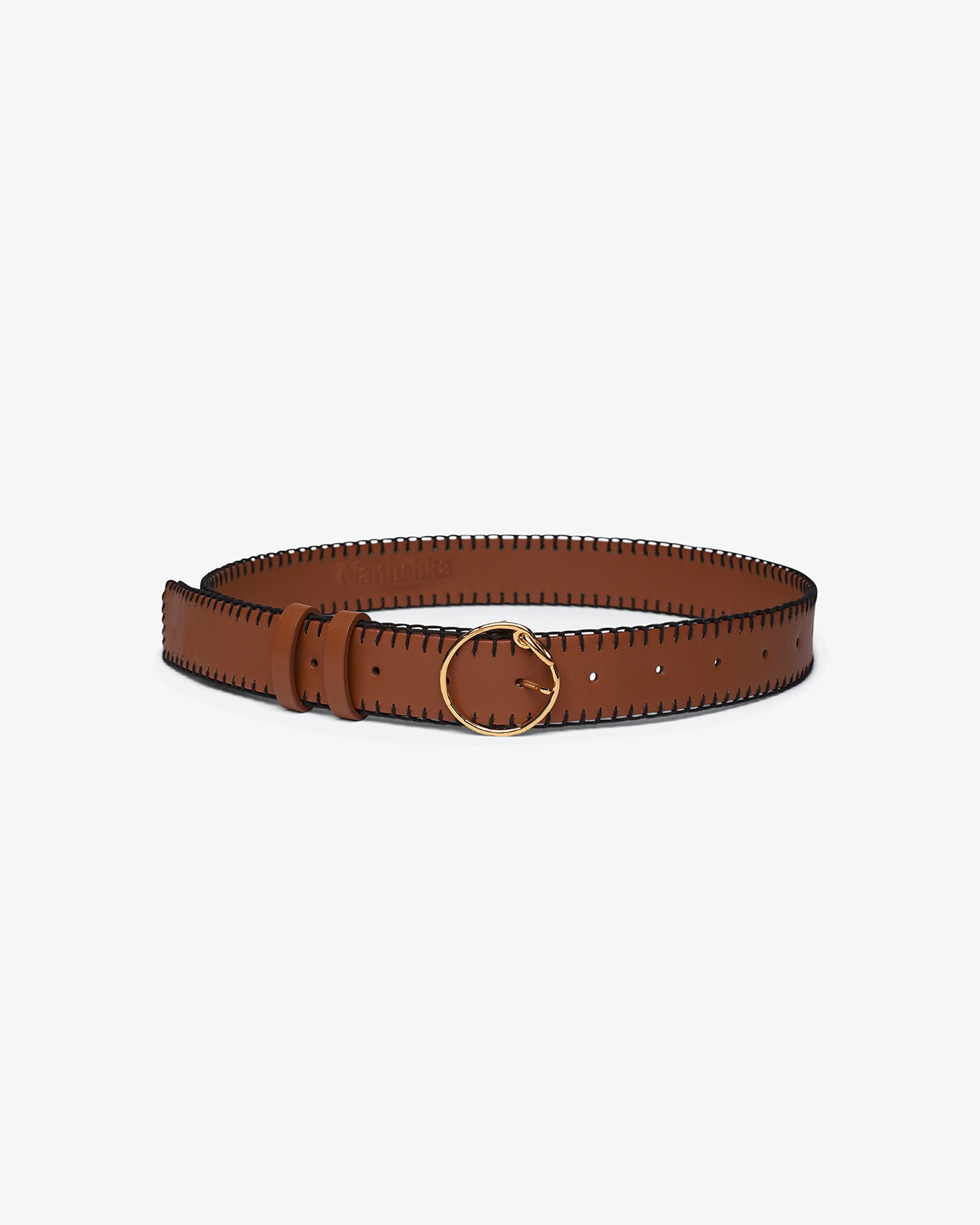 MAIRA - Vegan leather belt - Tan - 2