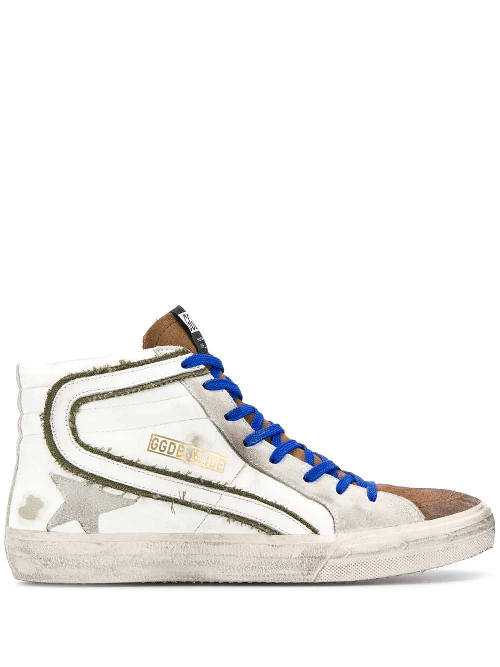 Slide high-top sneakers - 1