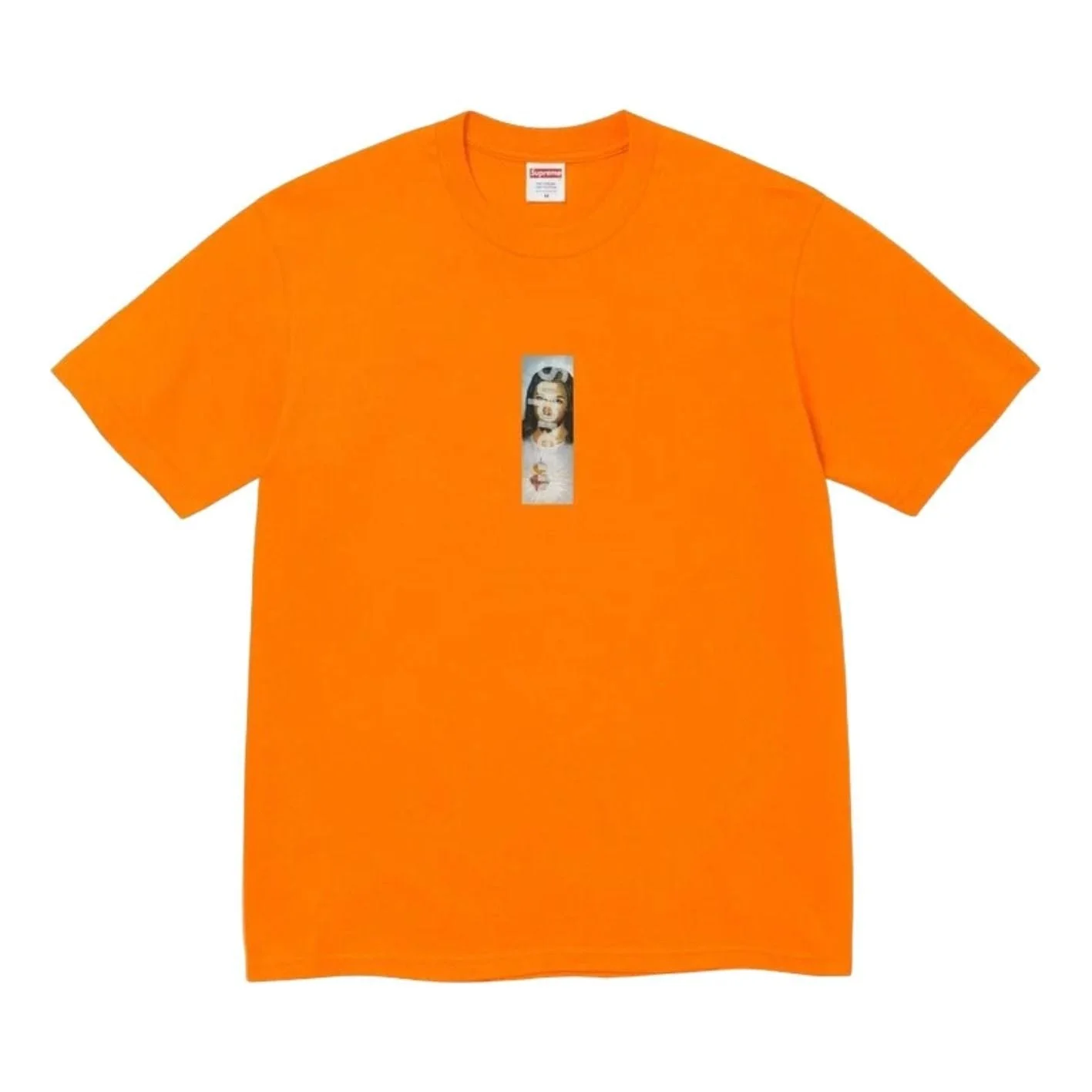 Supreme FW26 Prayer Card Box Logo T-Shirt 'Orange' SUP-FW26-001-ORG - 1