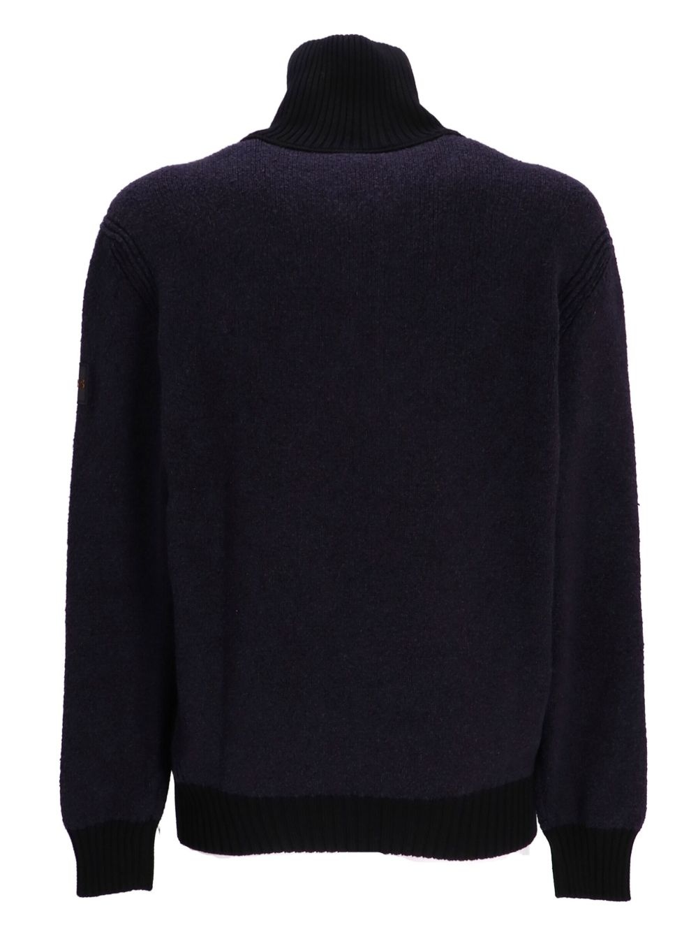 half-zip high-neck jumper - 2