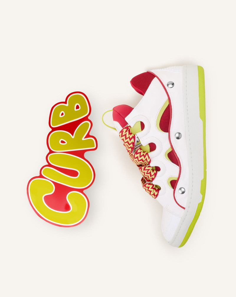 CURB PATCH SNEAKERS IN LEATHER 3