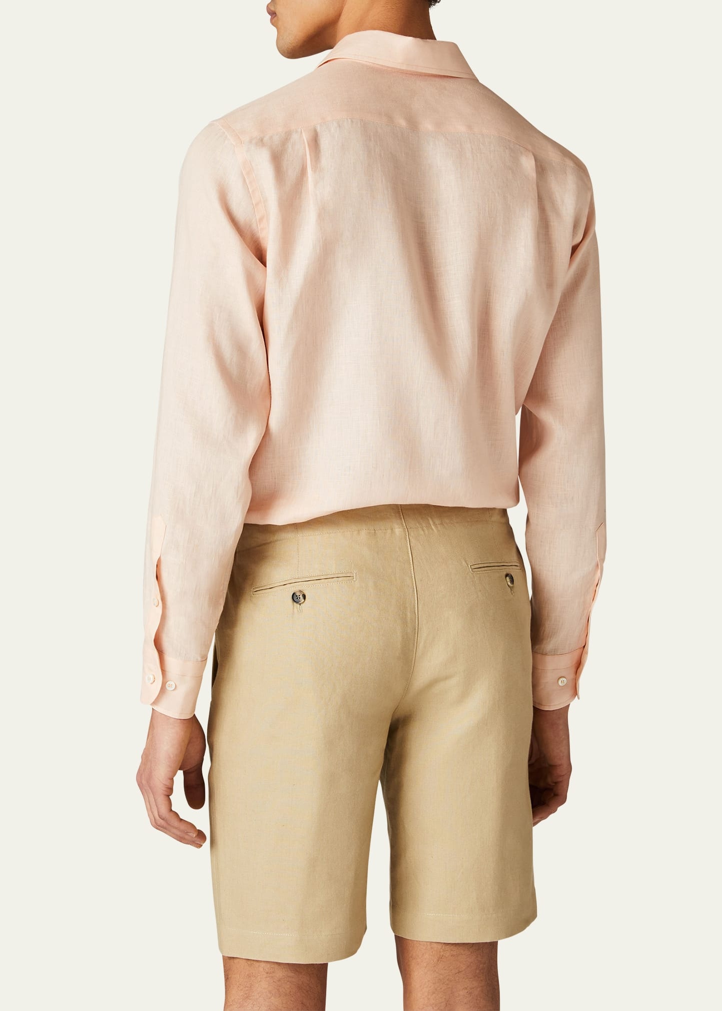 Men's Andre Long-Sleeve Linen Shirt - 3