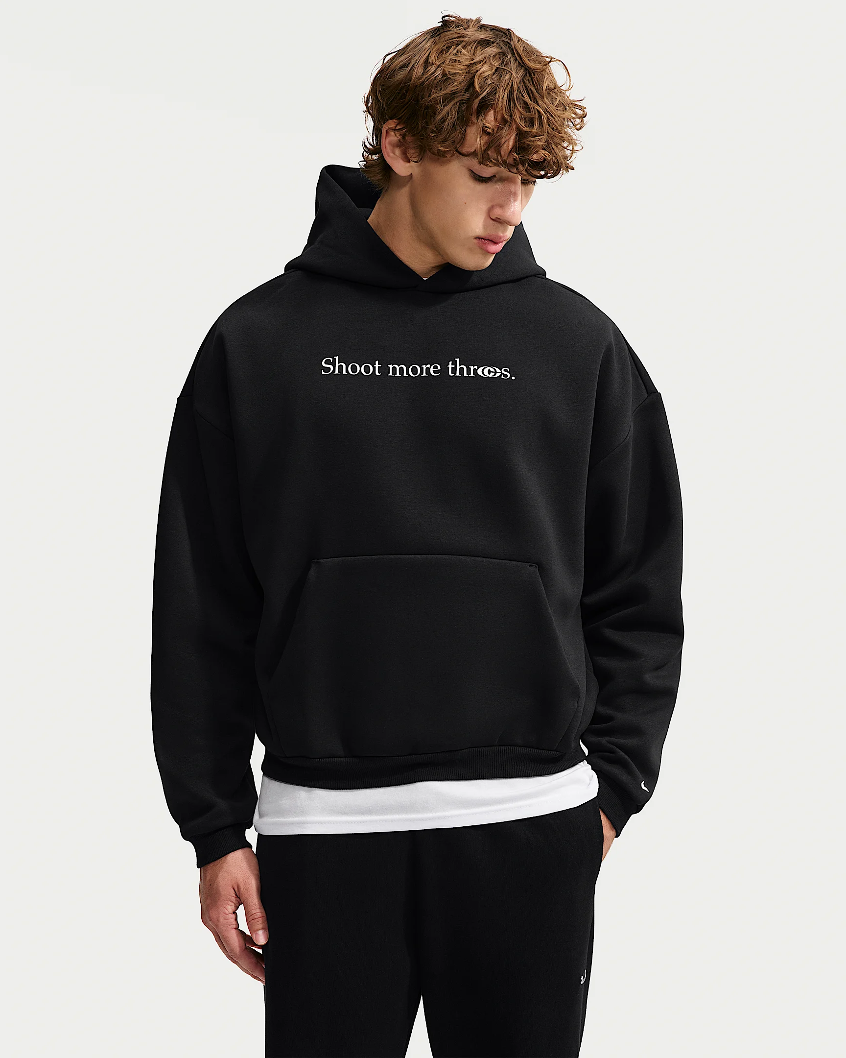 Caitlin Clark Standard Issue Men's Therma-FIT Brushed Basketball Pullover Hoodie - 1