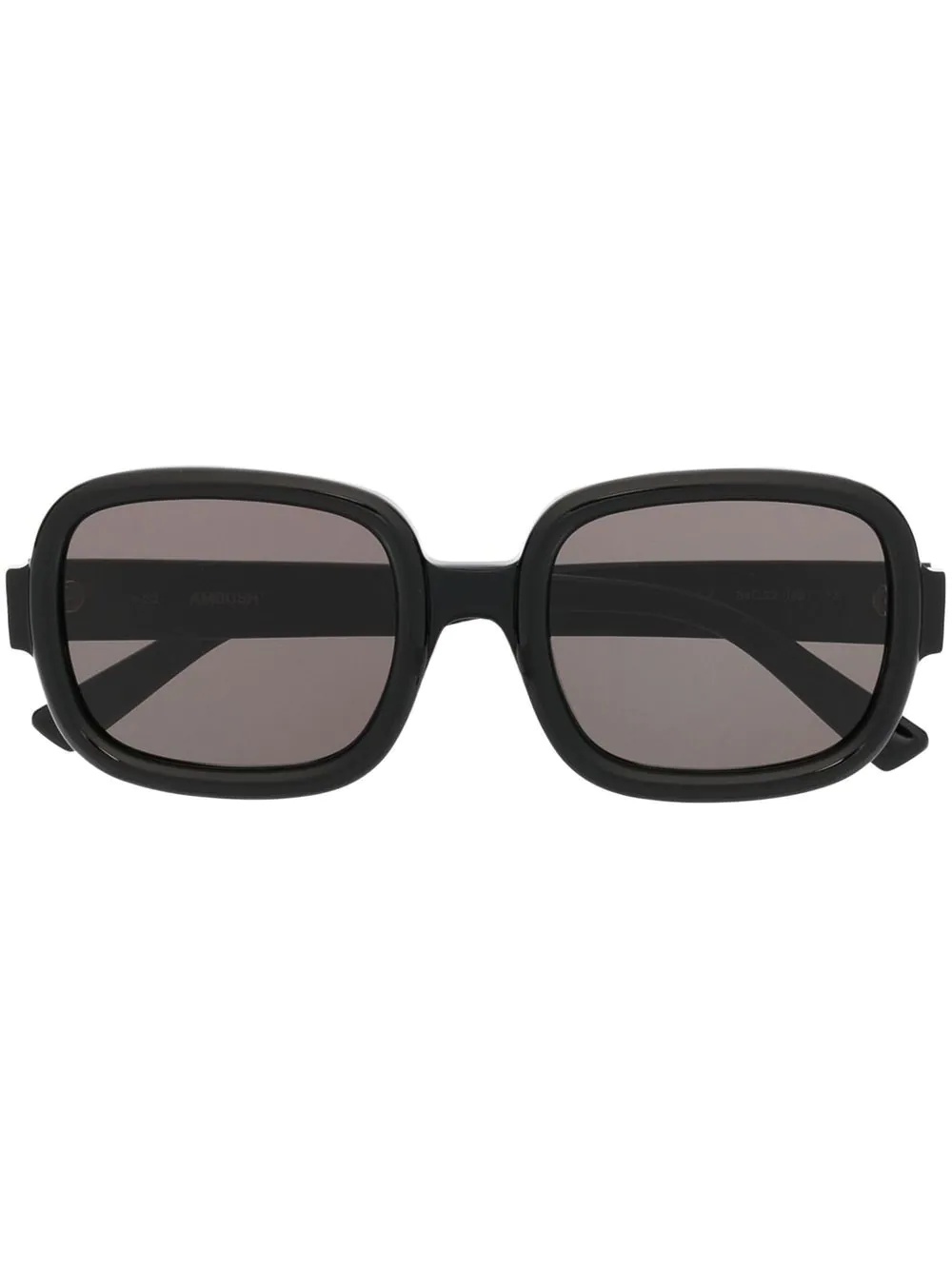 tinted oversize-frame sunglasses - 1