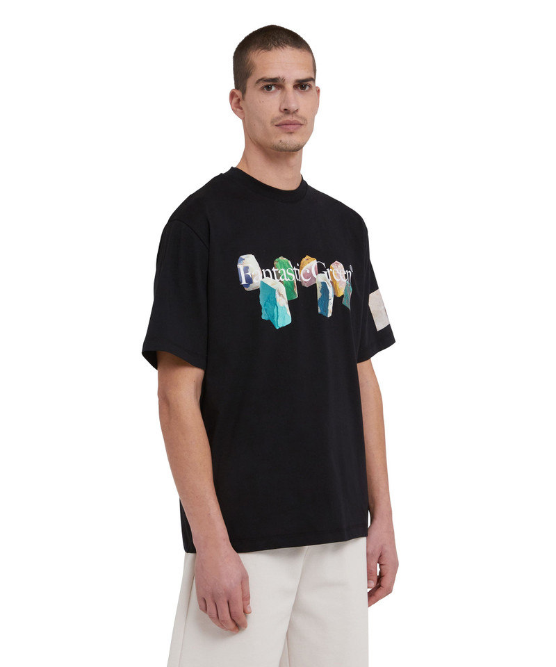 "FANTASTIC GREEN INVERSE SERIES" organic jersey cotton T-Shirt 4