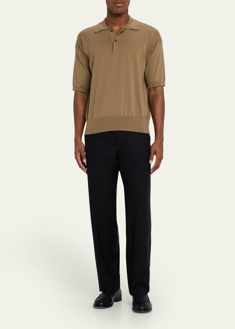 The Row Men's Lars Calfskin Loafers outlook