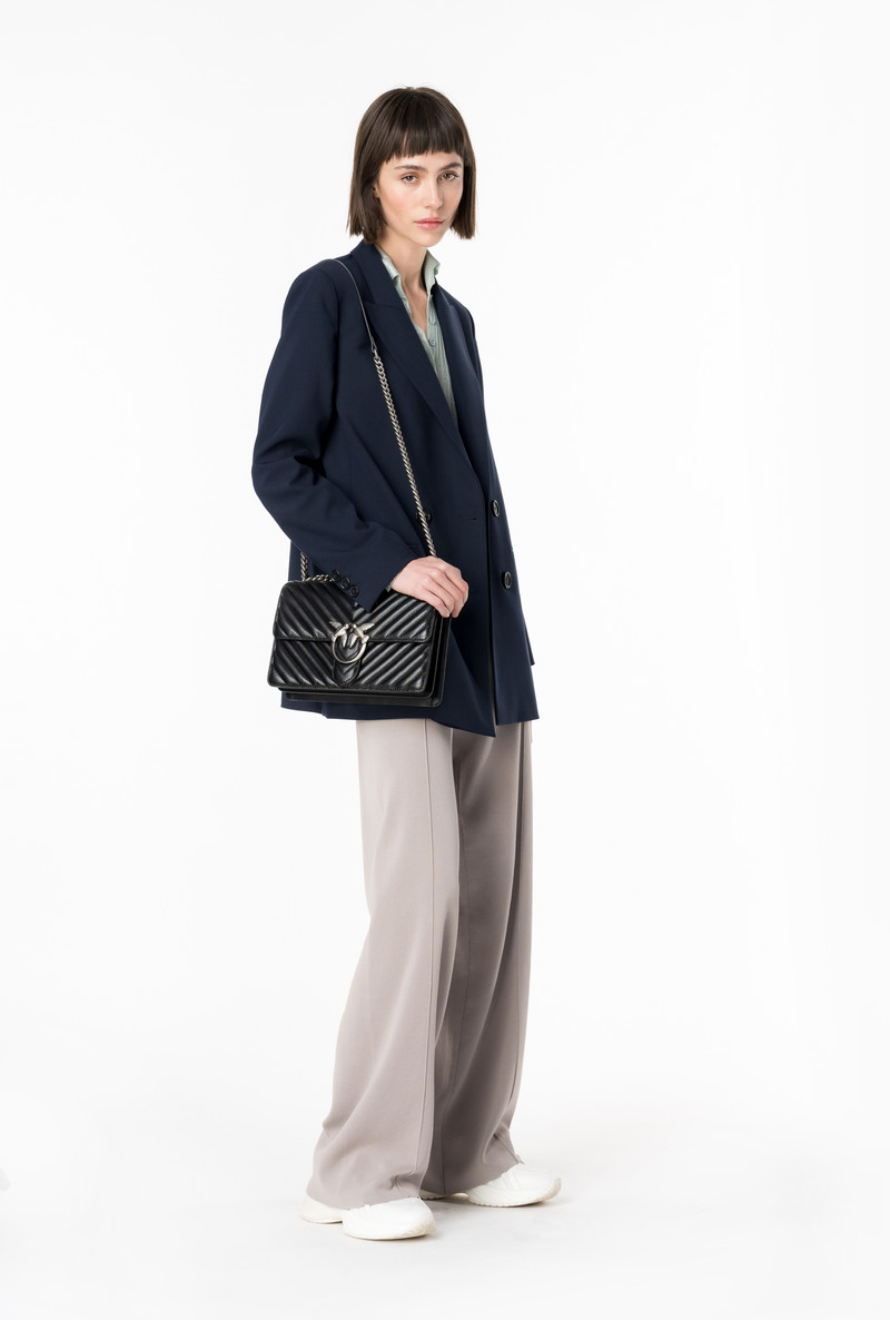 DOUBLE-BREASTED WOOL-BLEND BLAZER 4