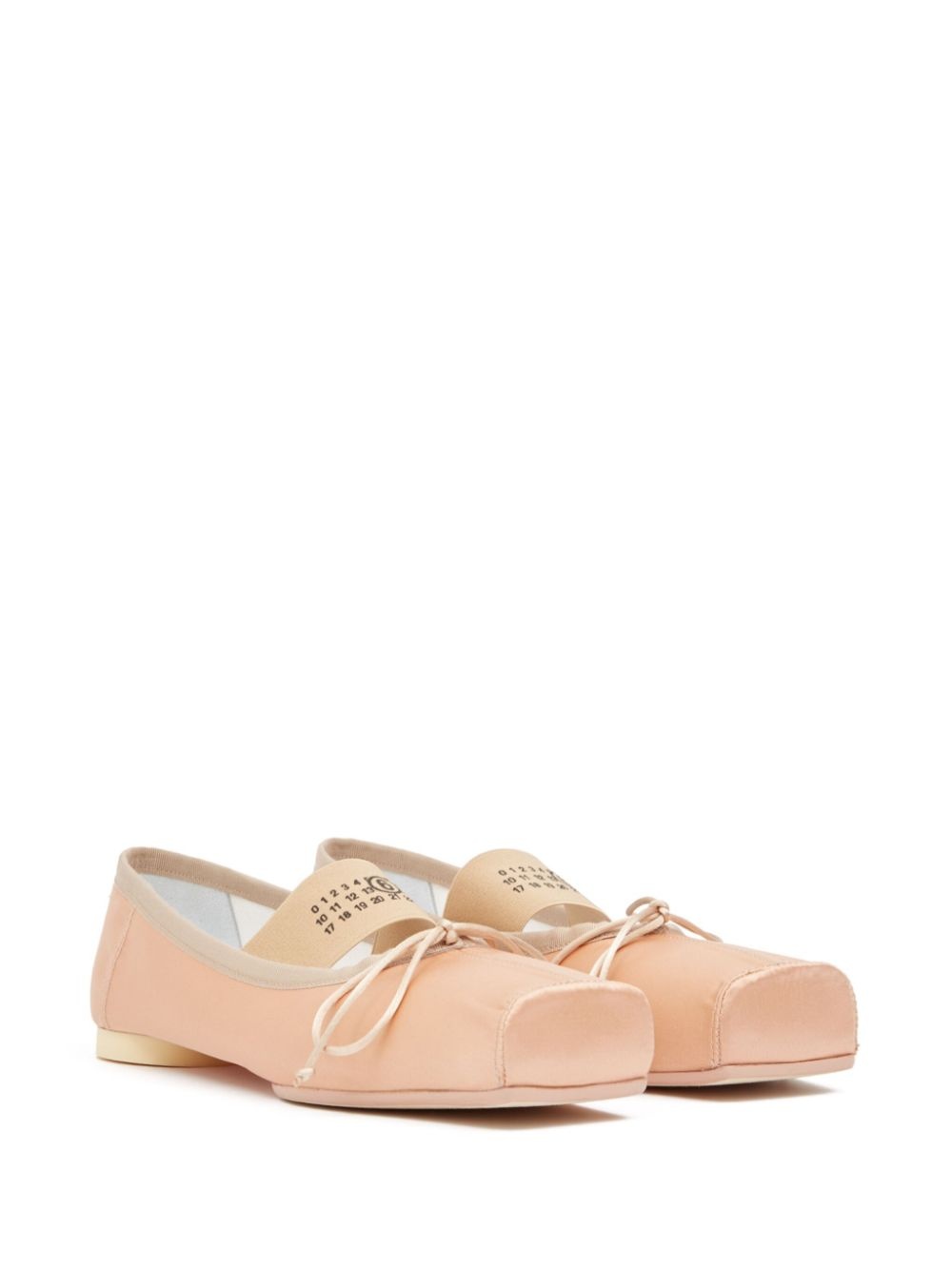Anatomic Numbers-motif ballerina shoes - 2